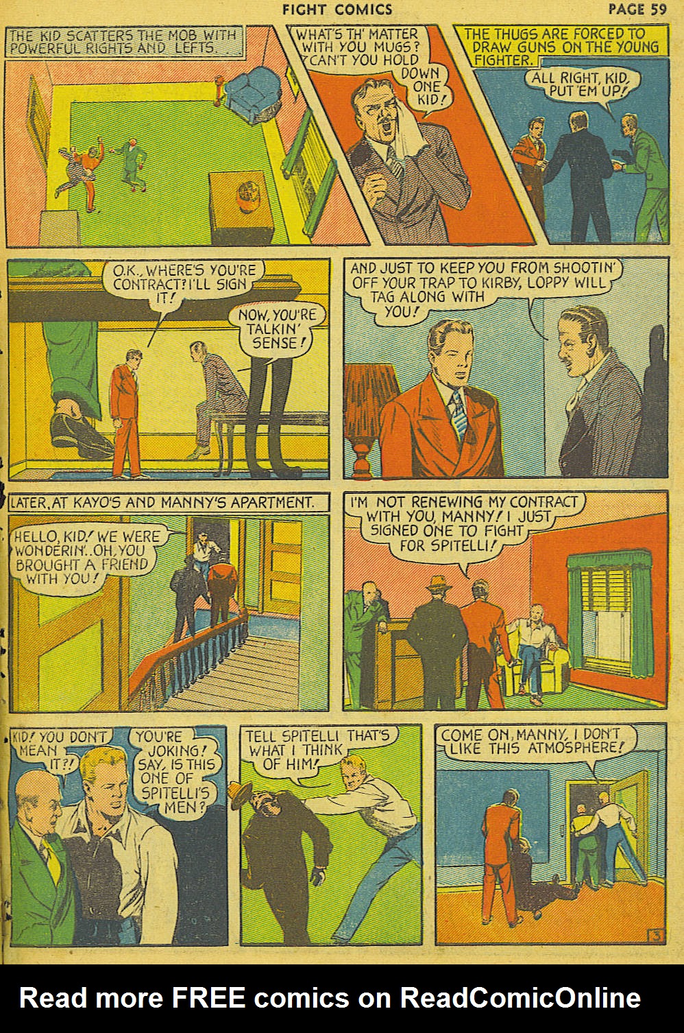 Read online Fight Comics comic -  Issue #6 - 61