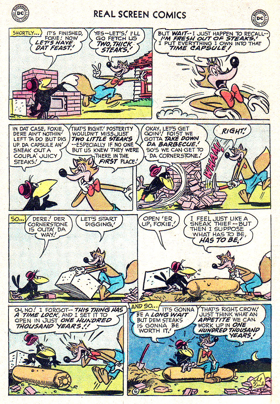 Read online Real Screen Comics comic -  Issue #106 - 8