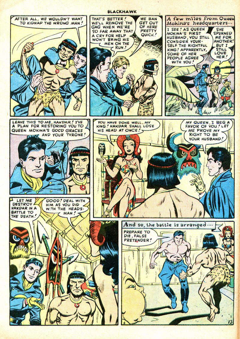 Read online Blackhawk (1957) comic -  Issue #17 - 48