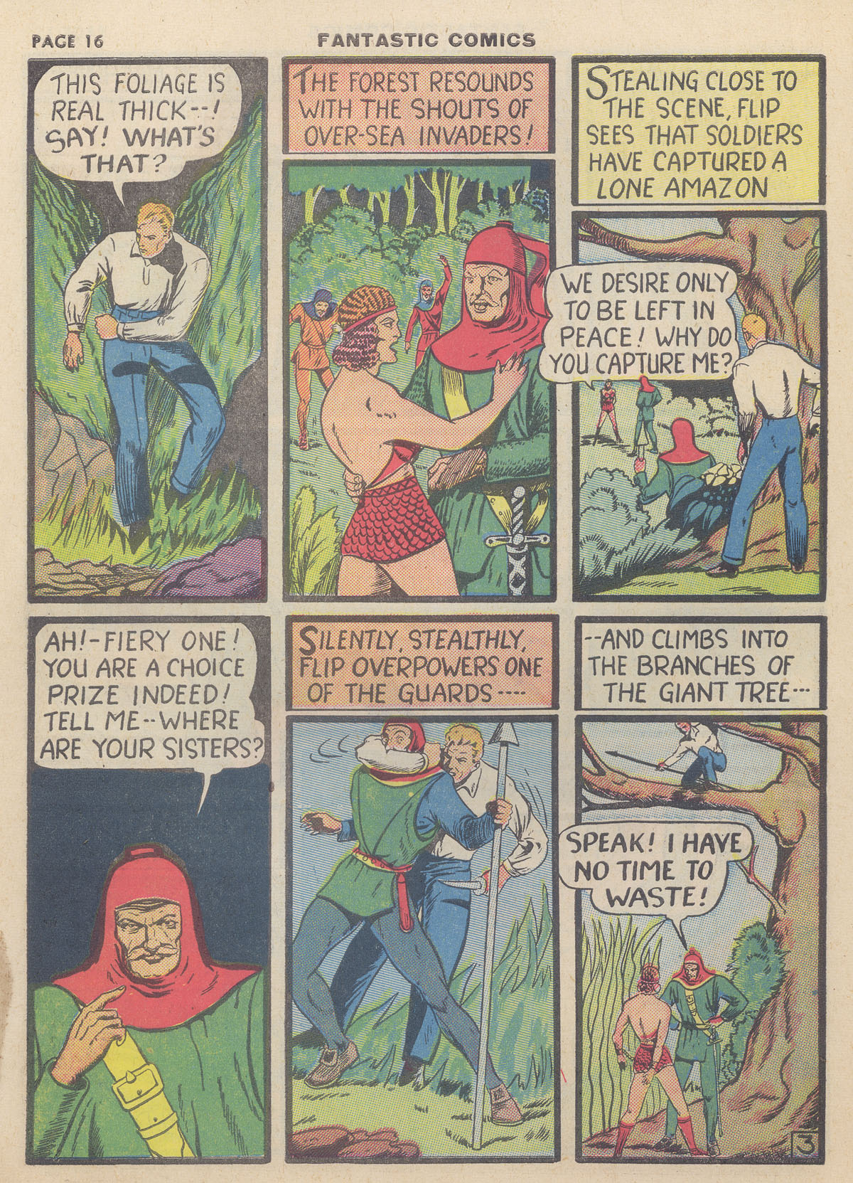 Read online Fantastic Comics comic -  Issue #9 - 18