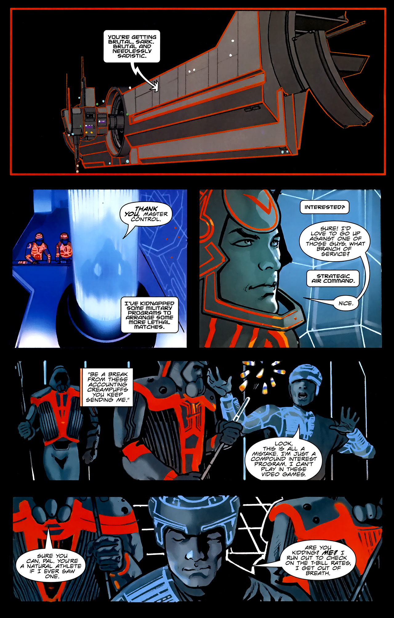 Read online TRON: Original Movie Adaptation comic -  Issue #1 - 8