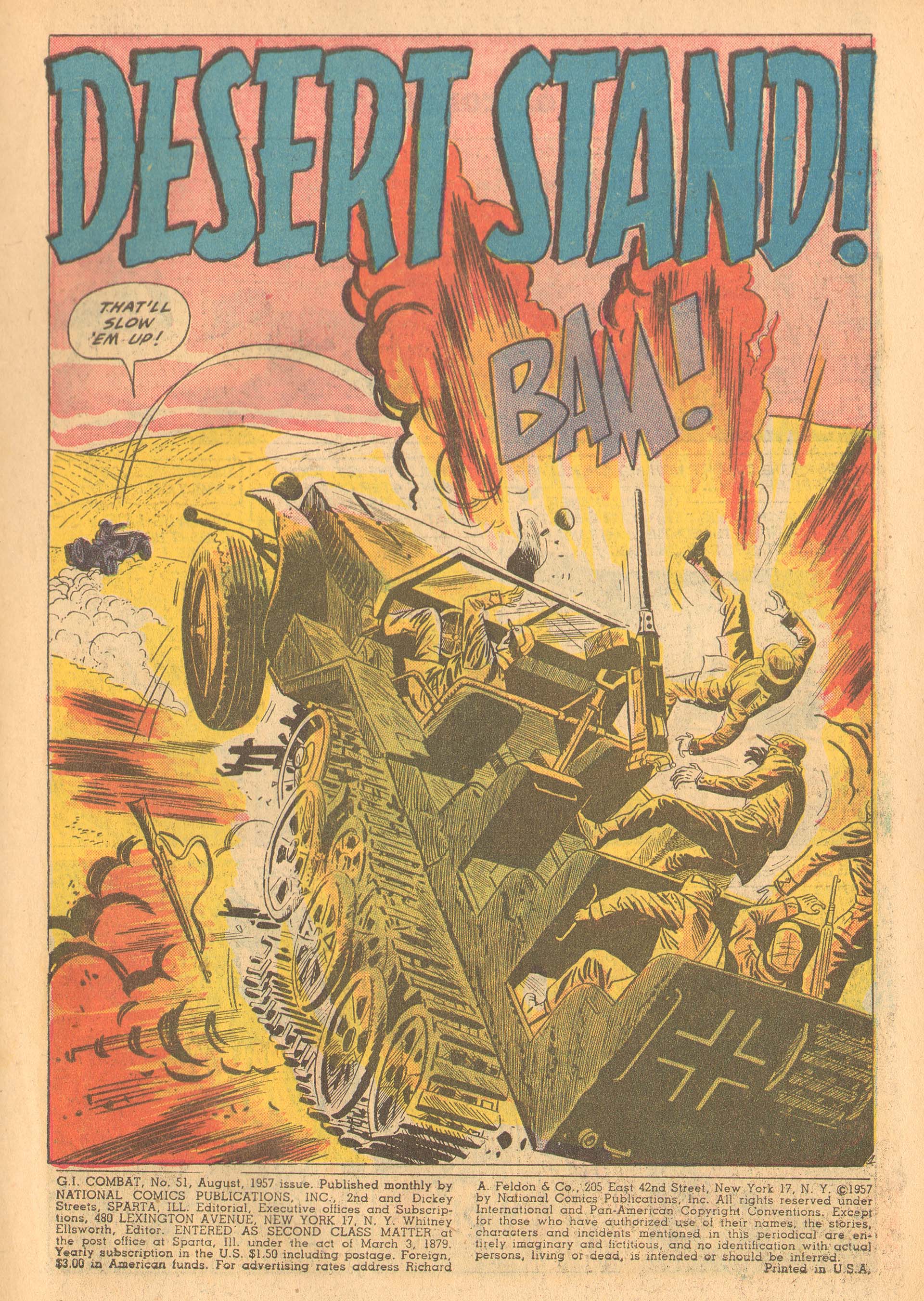 Read online G.I. Combat (1952) comic -  Issue #51 - 3