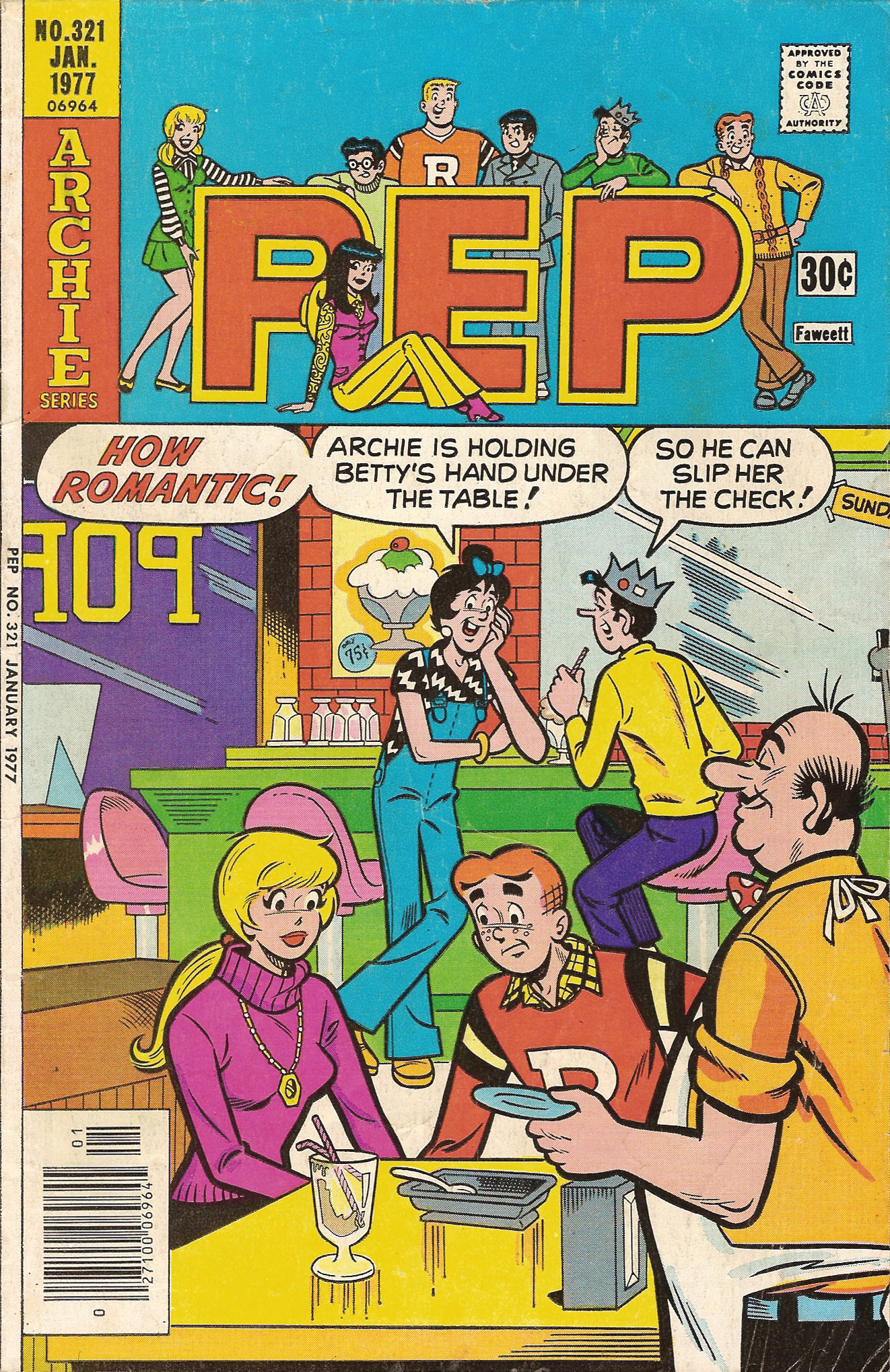 Read online Pep Comics comic -  Issue #321 - 1