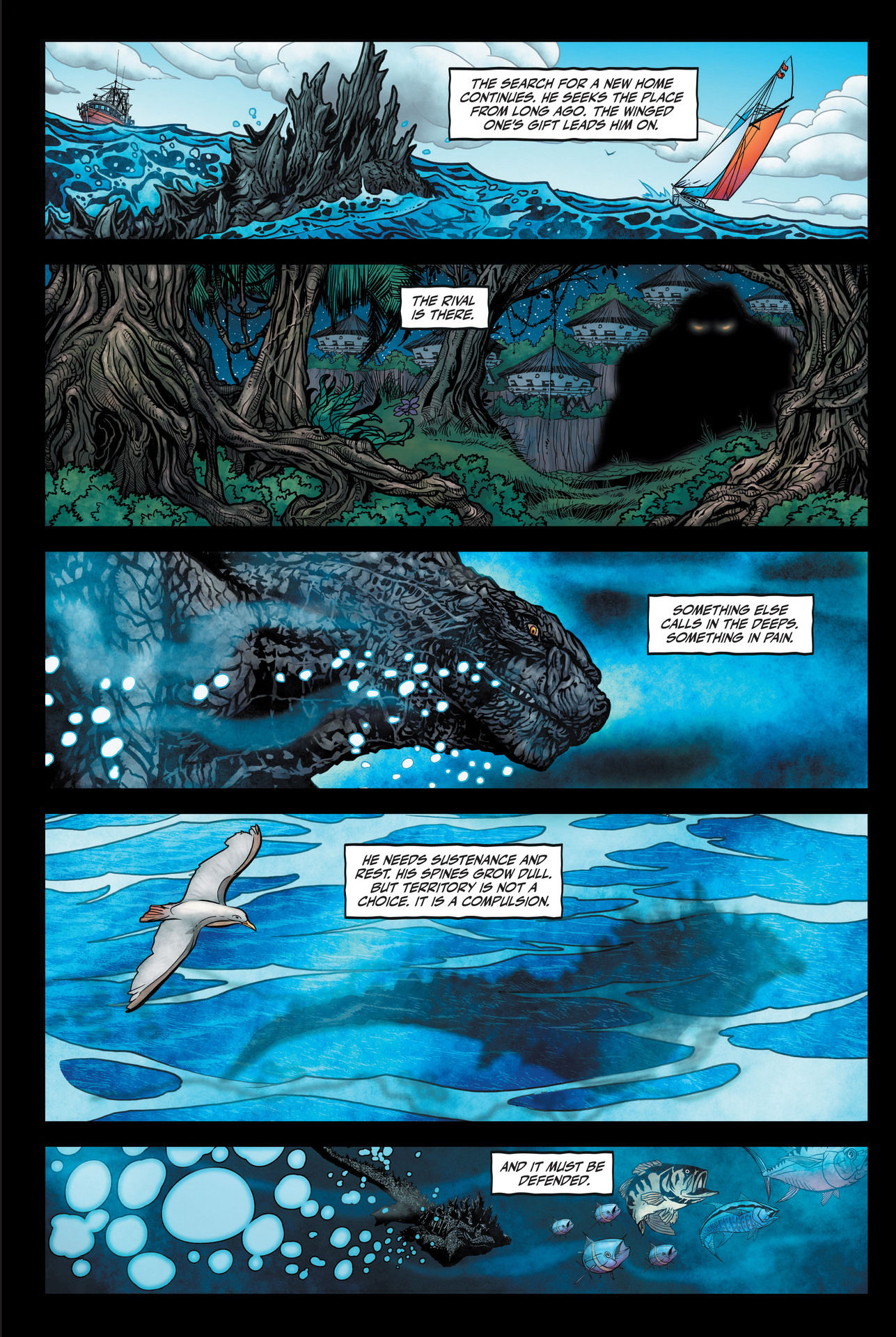 Read online Godzilla Dominion comic -  Issue # Full - 38