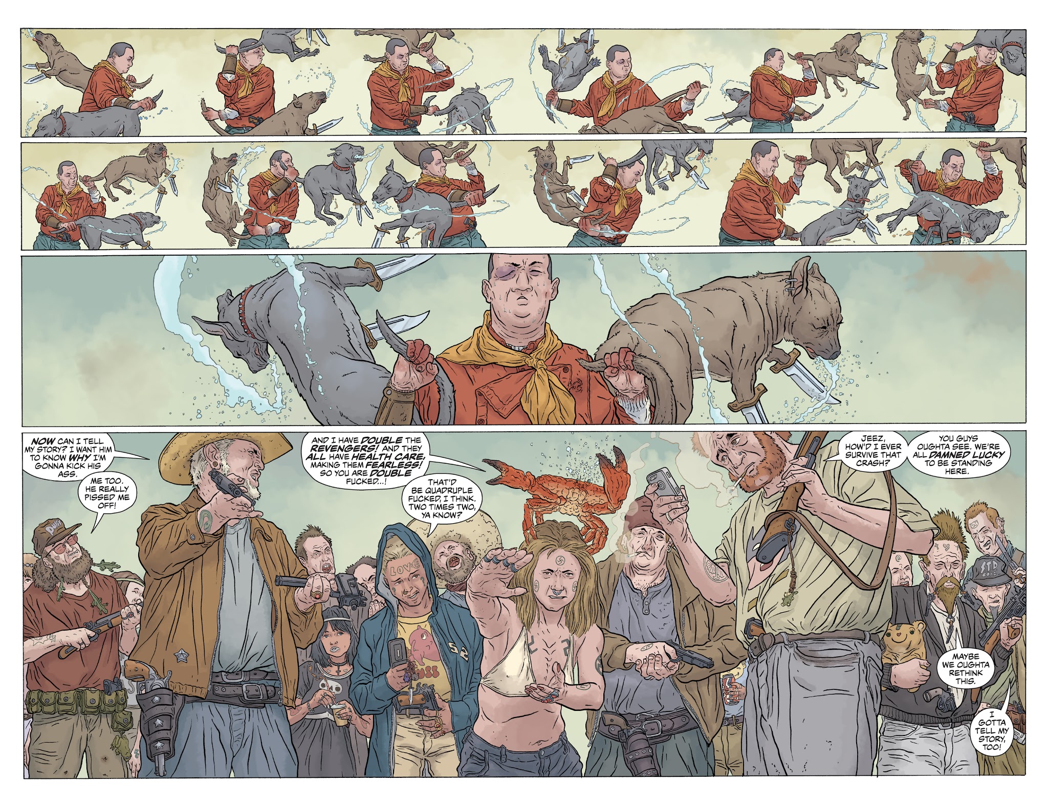 Read online The Shaolin Cowboy: Who'll Stop the Reign? comic -  Issue #3 - 25
