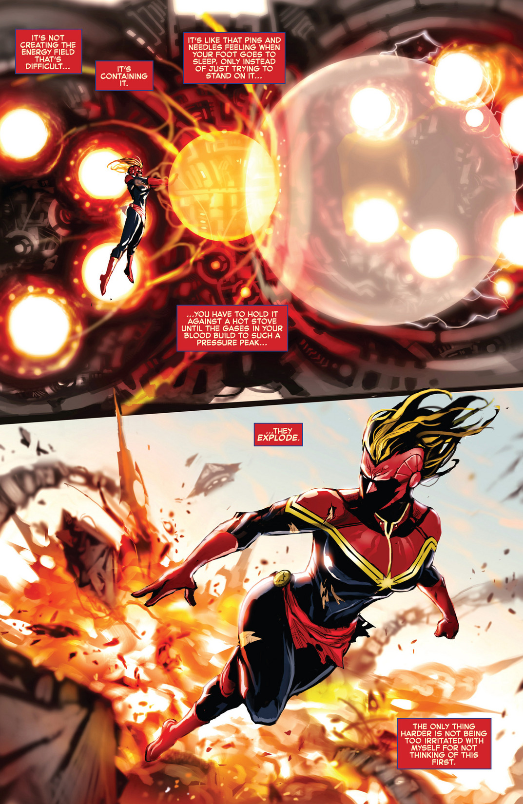 Read online Captain Marvel (2012) comic -  Issue #4 - 8