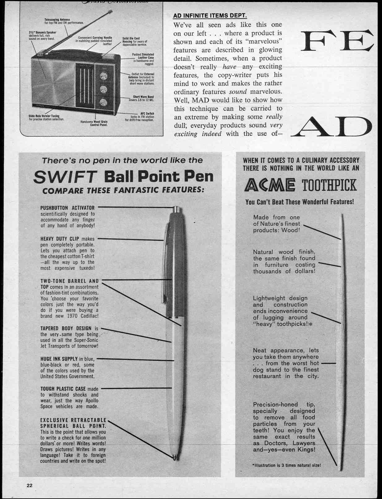 Read online MAD comic -  Issue #136 - 24