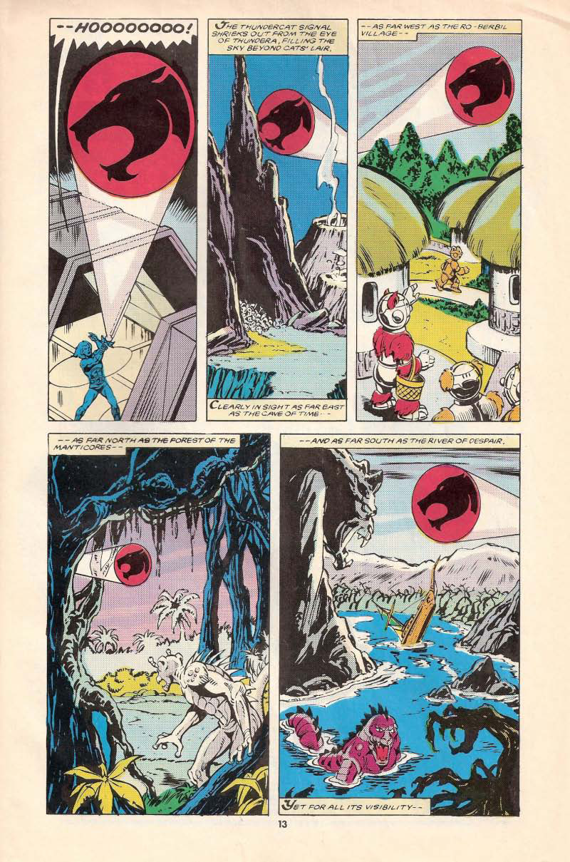 Read online ThunderCats (1987) comic -  Issue #3 - 12