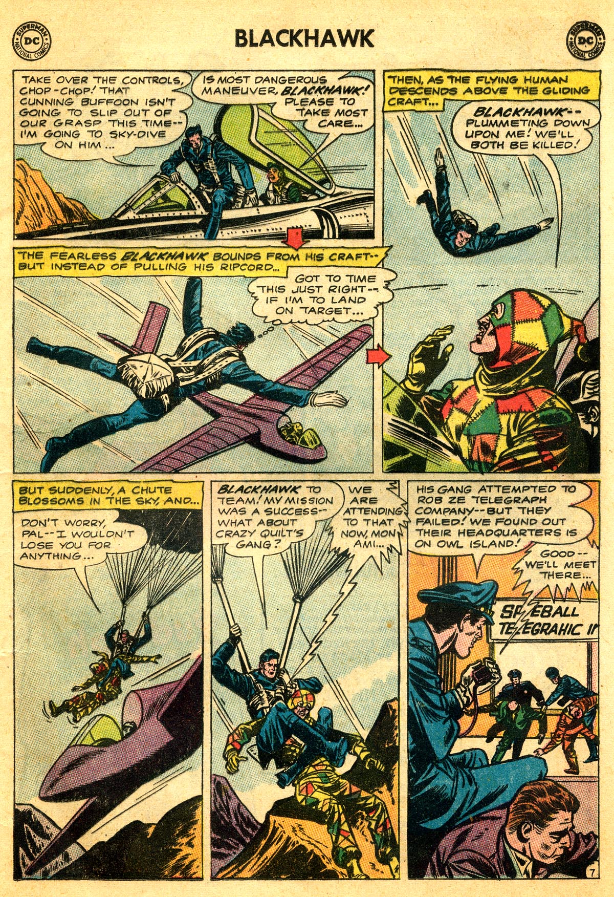 Read online Blackhawk (1957) comic -  Issue #180 - 9