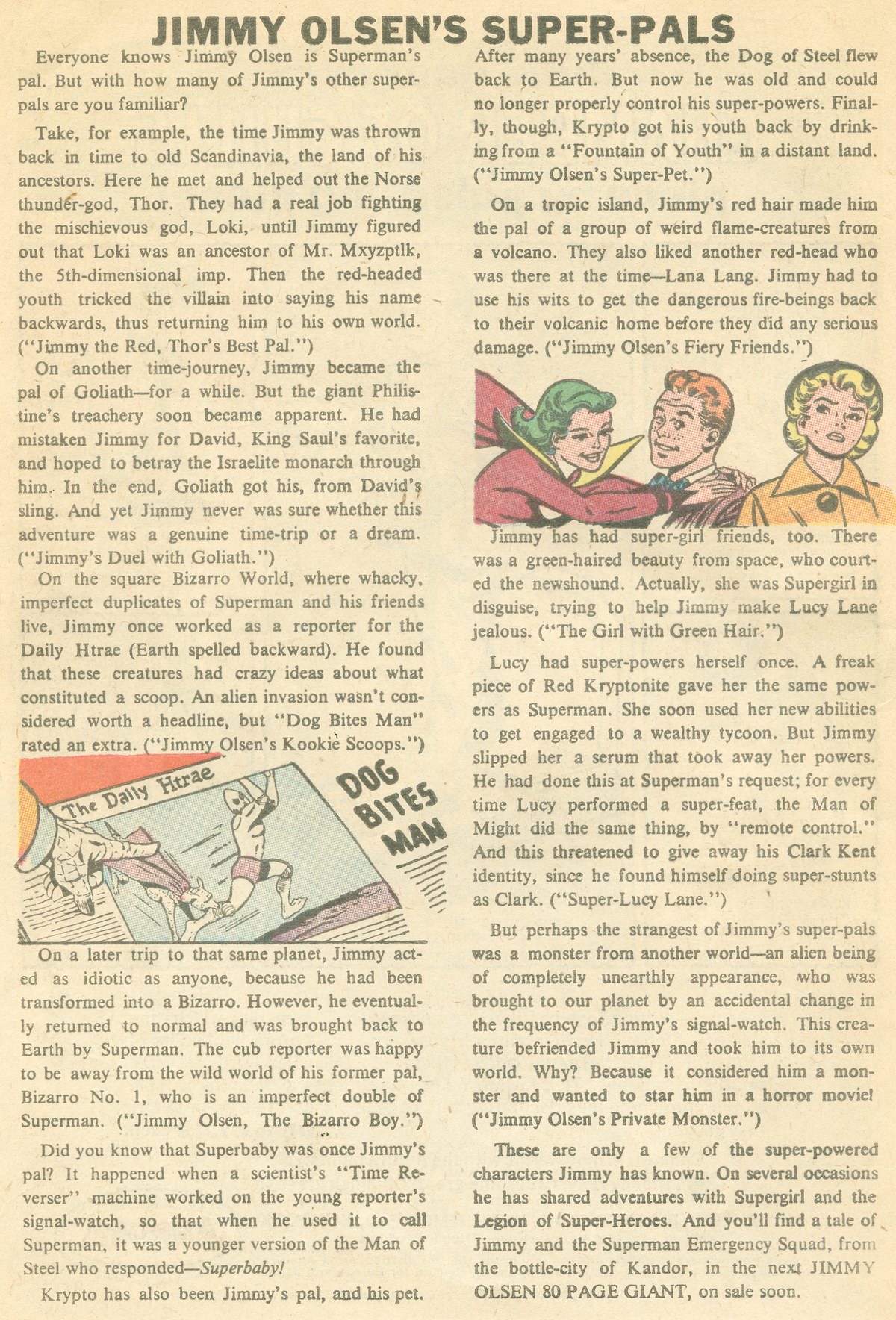 Read online Superman's Pal Jimmy Olsen comic -  Issue #103 - 8