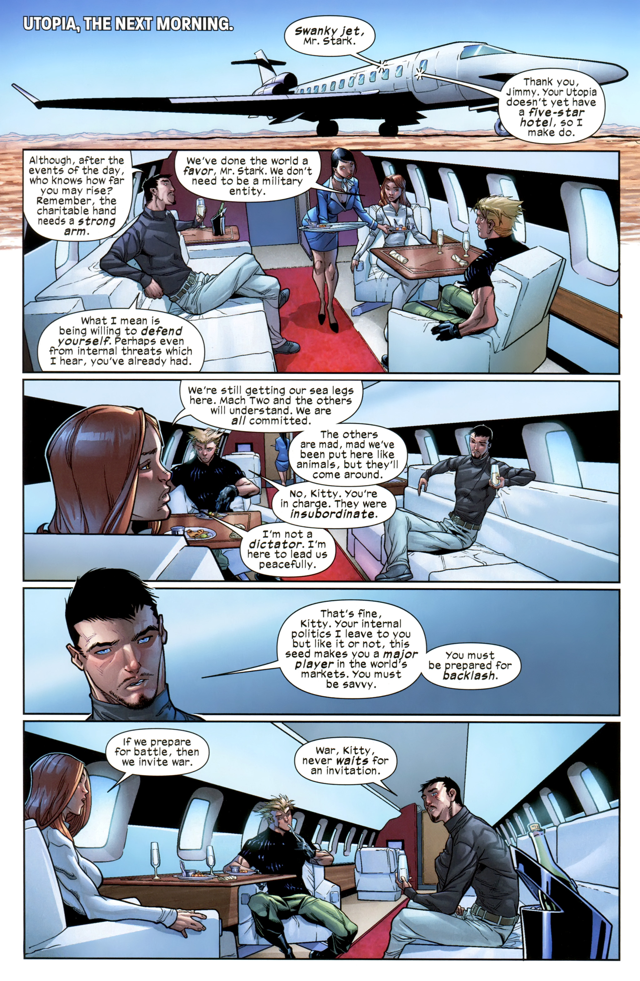 Read online Ultimate Comics X-Men comic -  Issue #21 - 9