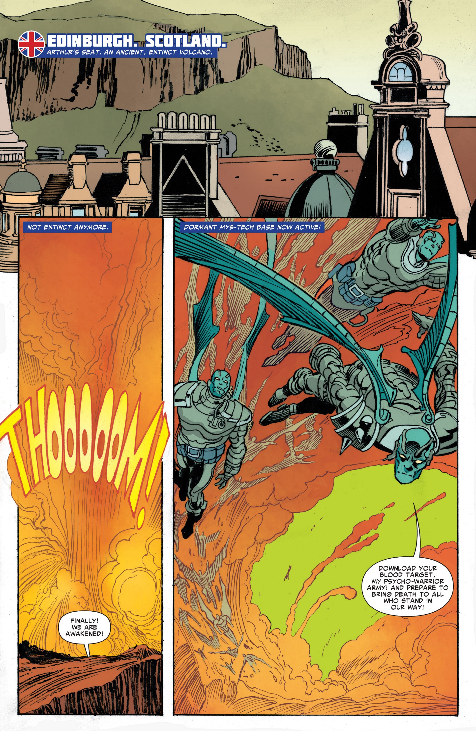 Read online Revolutionary War: Super Soldiers comic -  Issue # Full - 9