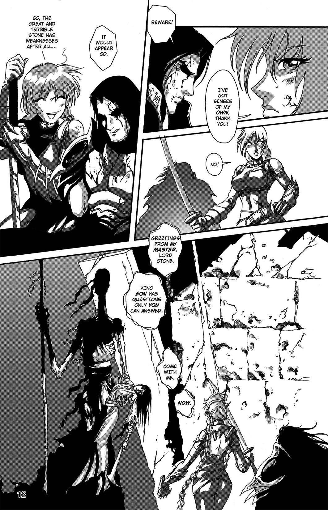 Read online Dragon Arms: Chaos Blade comic -  Issue #4 - 14