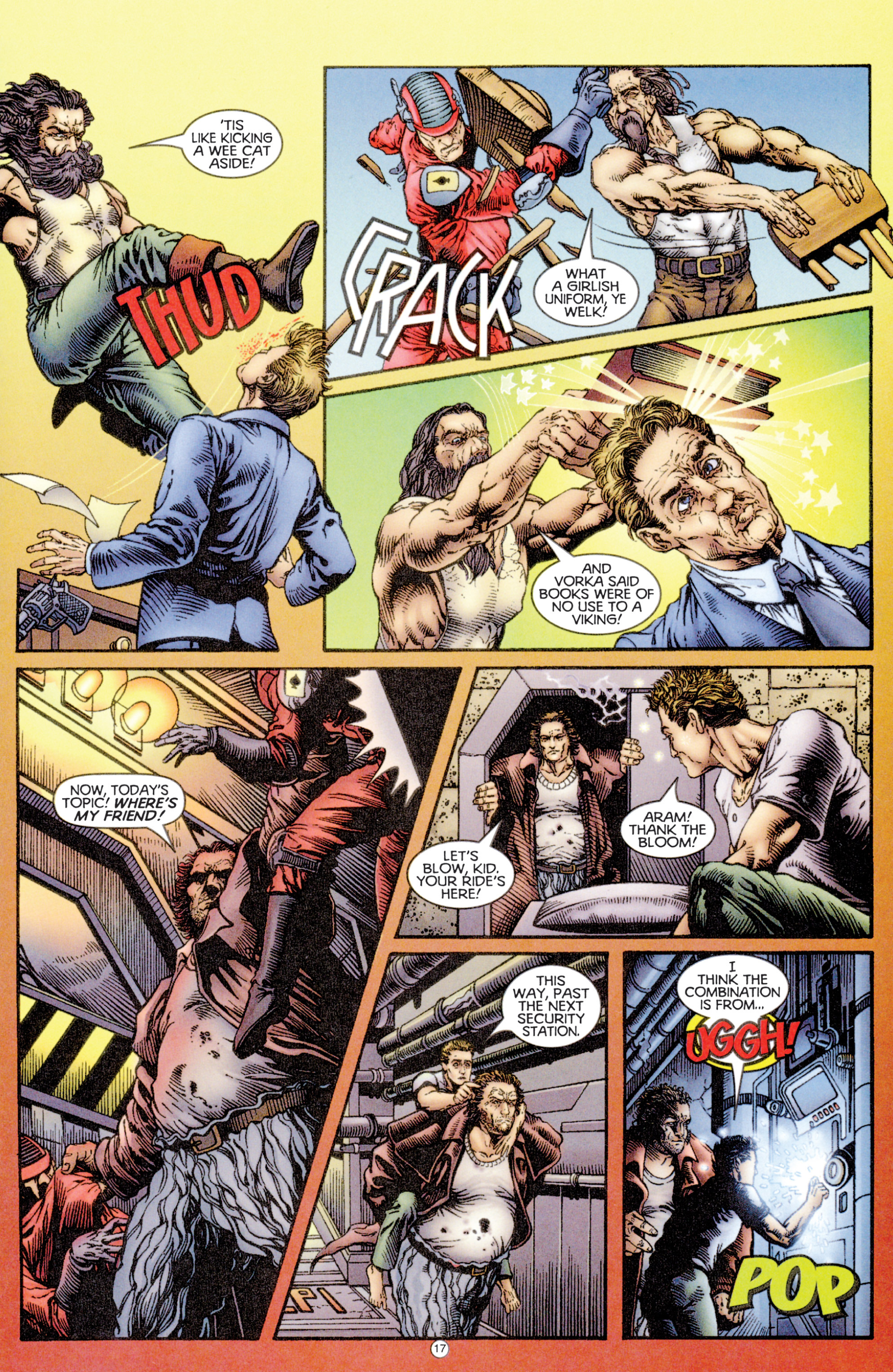 Read online Eternal Warriors comic -  Issue # Issue Blackworks - 17