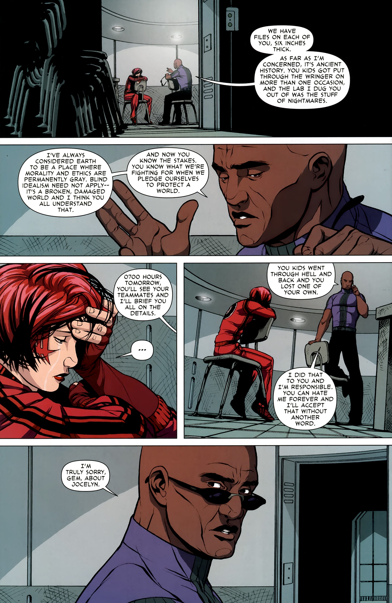 Read online DV8: Gods and Monsters comic -  Issue #8 - 21