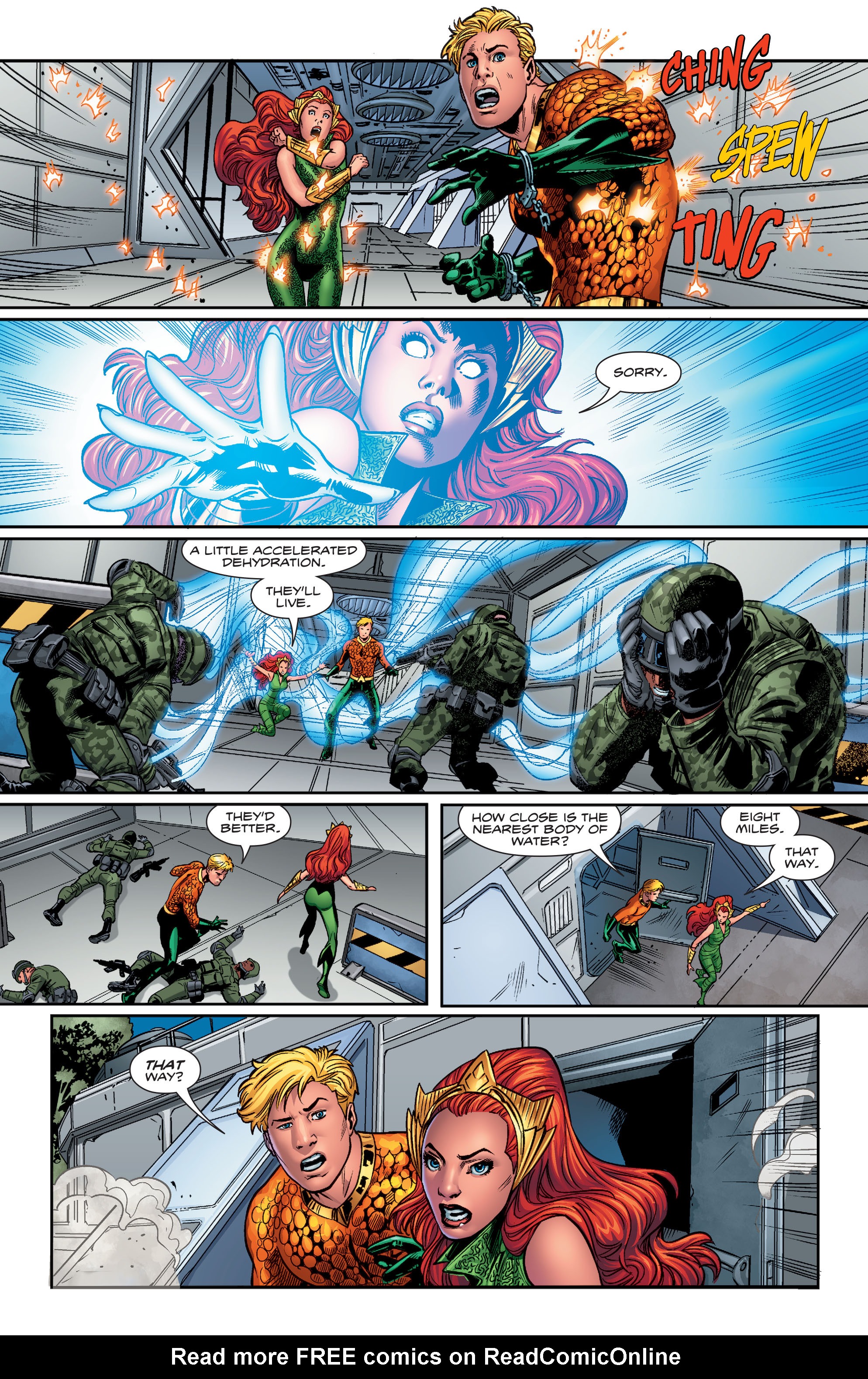 Read online Aquaman (2016) comic -  Issue #4 - 22