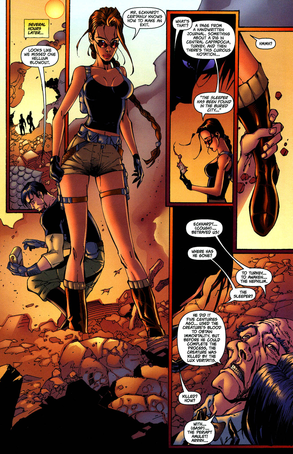 Read online Tomb Raider: The Series comic -  Issue #34 - 10