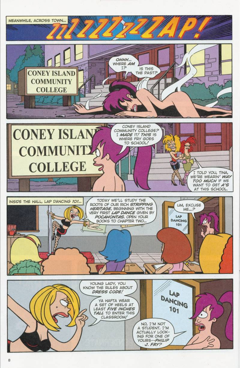 Read online Futurama Comics comic -  Issue #7 - 9