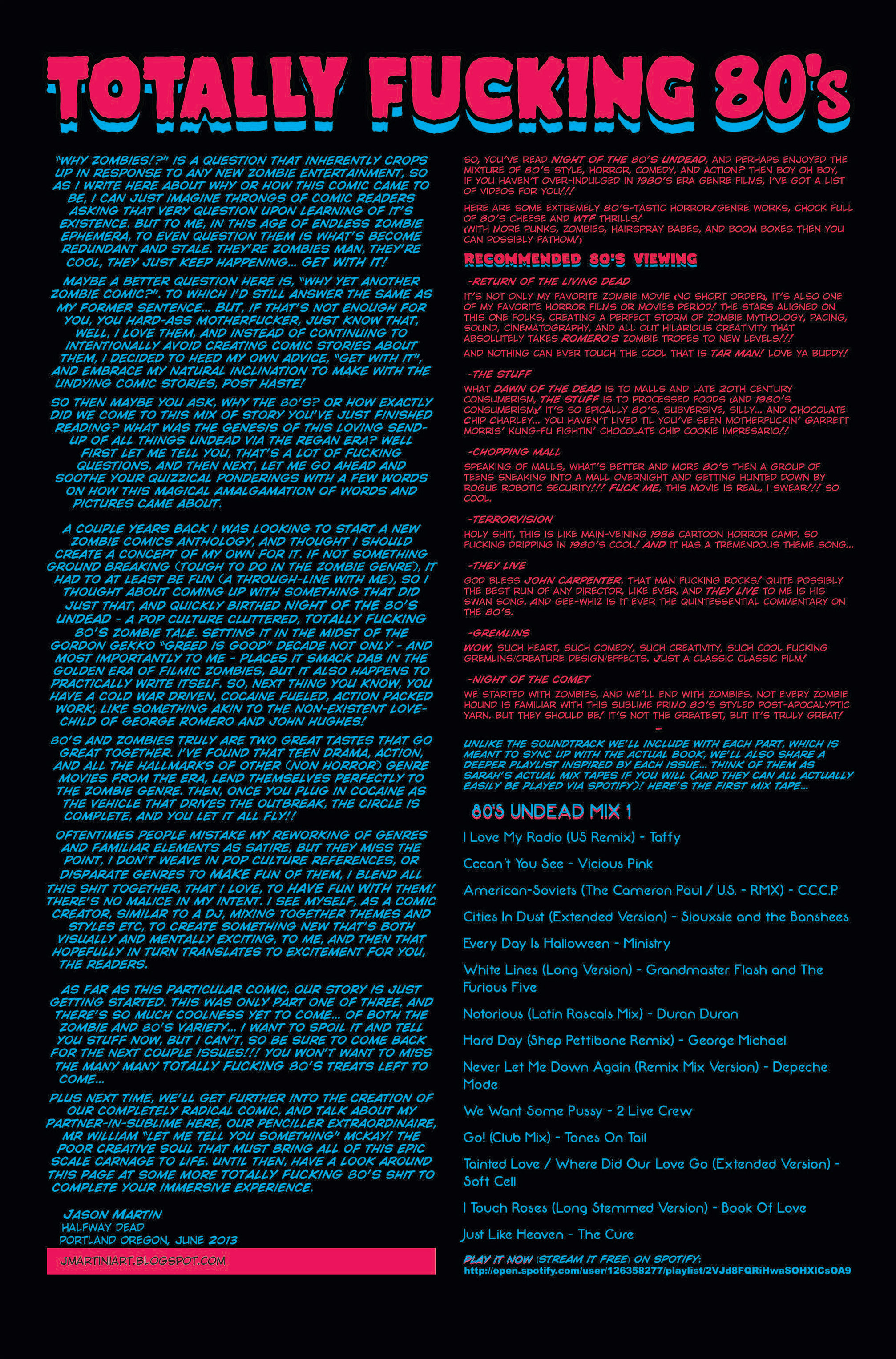 Read online Night of the 80's Undead comic -  Issue # TPB - 26