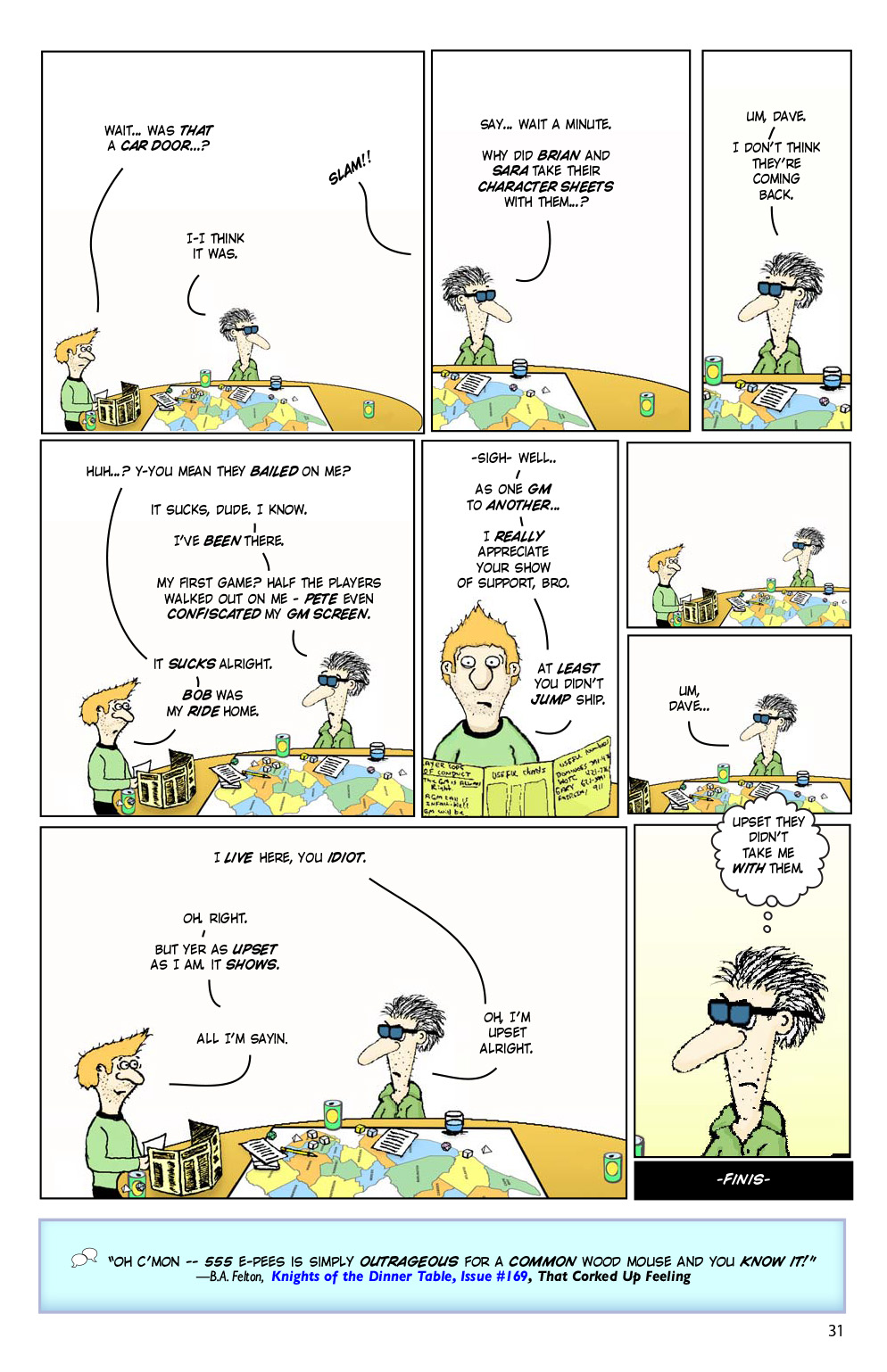 Read online Knights of the Dinner Table comic -  Issue #202 - 33