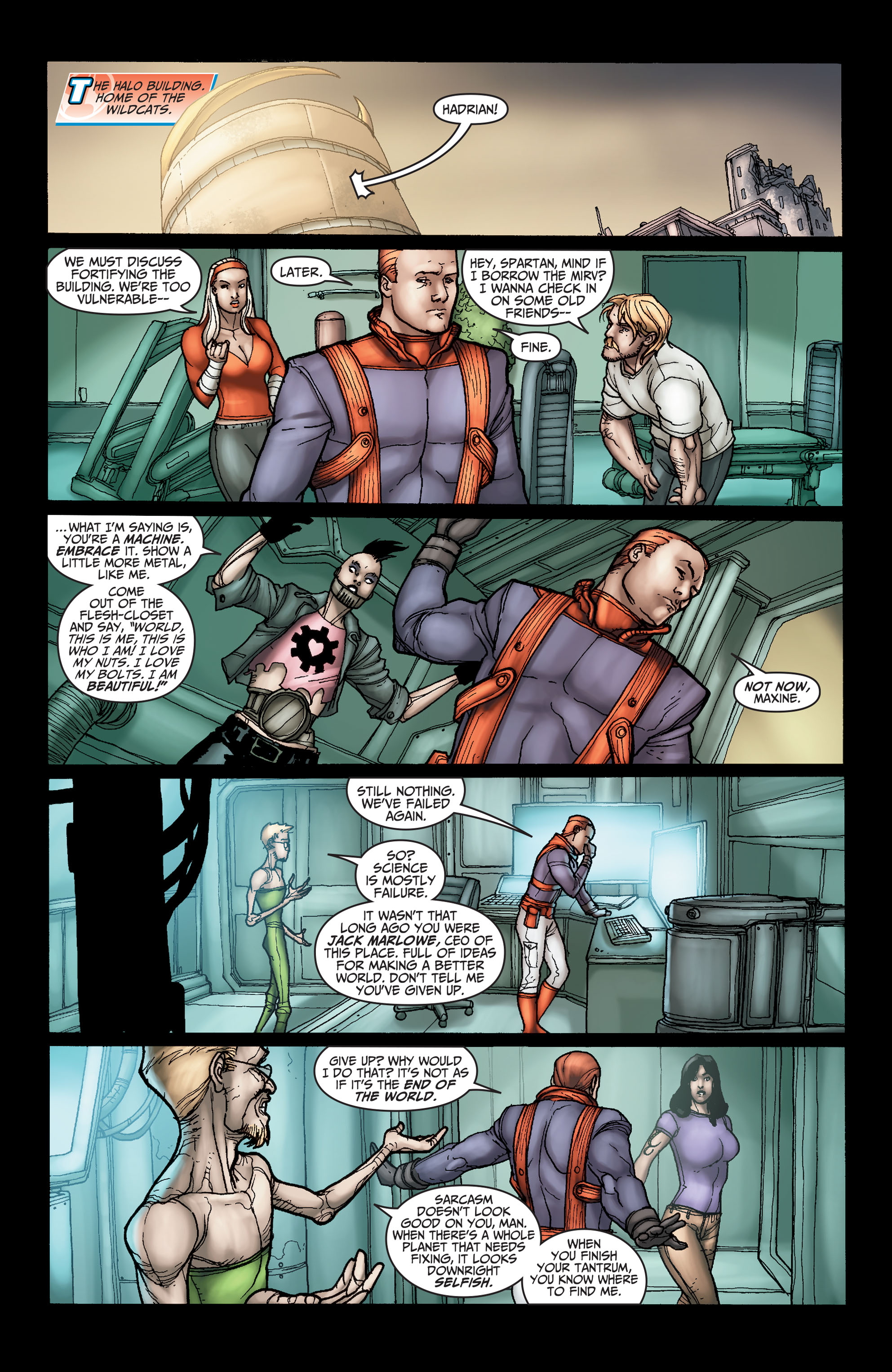 Read online WildCats (2008) comic -  Issue #5 - 2