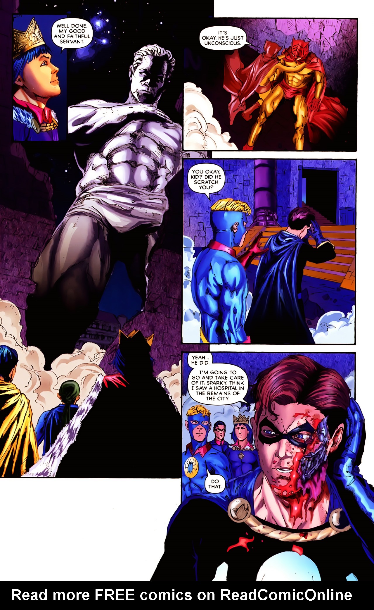 Read online Project Superpowers: Chapter Two comic -  Issue #3 - 29
