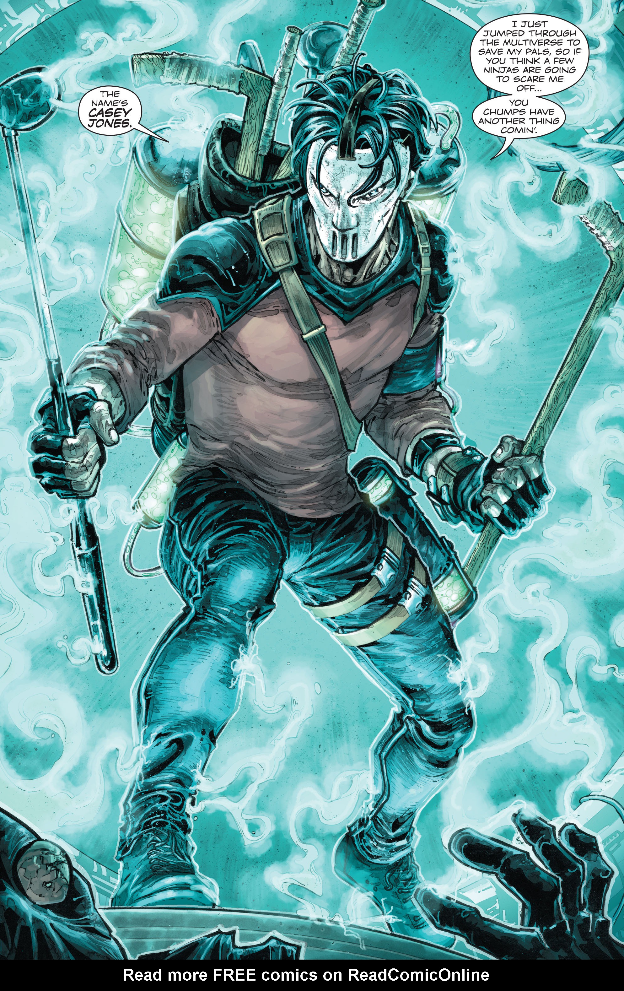 Read online Batman/Teenage Mutant Ninja Turtles comic -  Issue #4 - 17