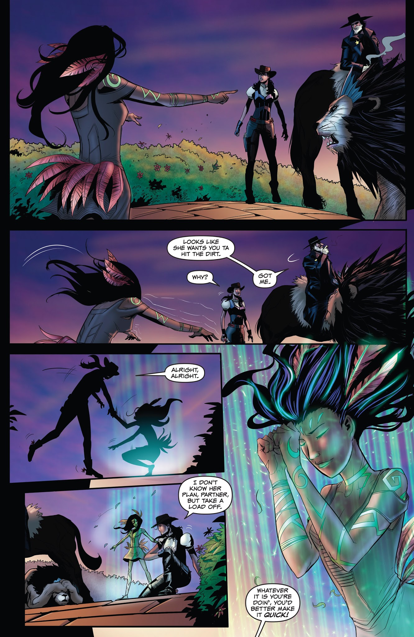 Read online Legend of Oz: The Wicked West (2015) comic -  Issue #4 - 5