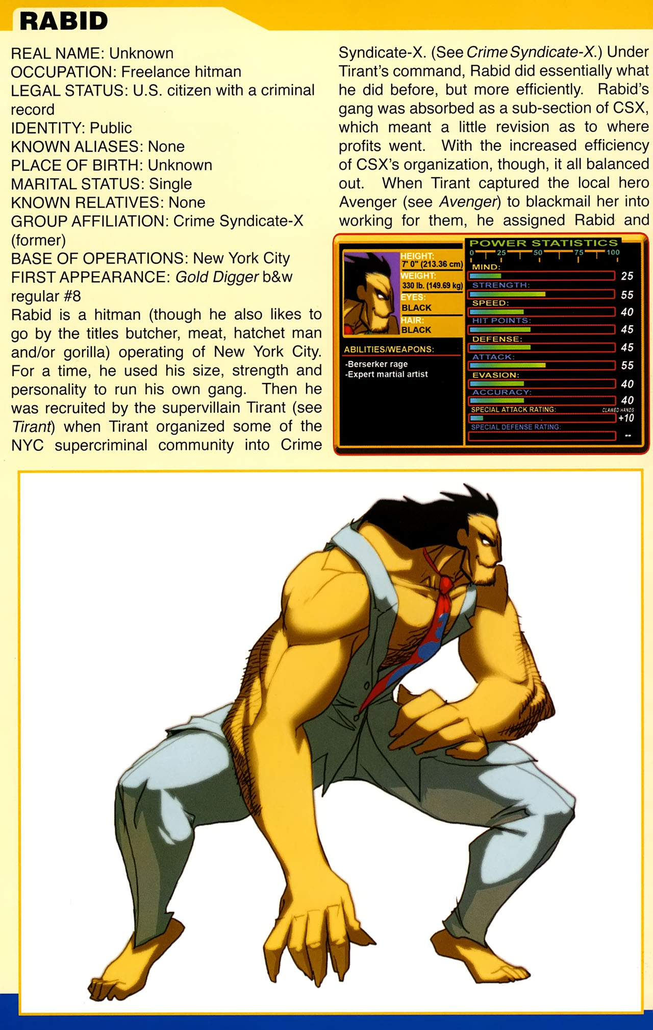 Read online Gold Digger Sourcebook: The Official Handbook of the GD Universe comic -  Issue #11 - 17