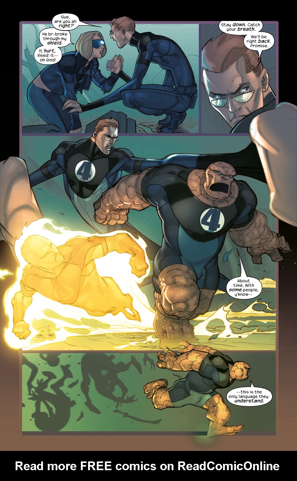 Read online Ultimate Fantastic Four (2004) comic -  Issue #35 - 11