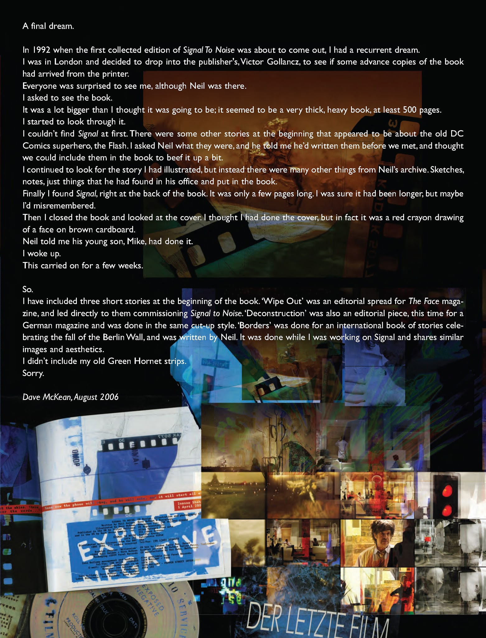 Read online Signal to Noise comic -  Issue # TPB - 10