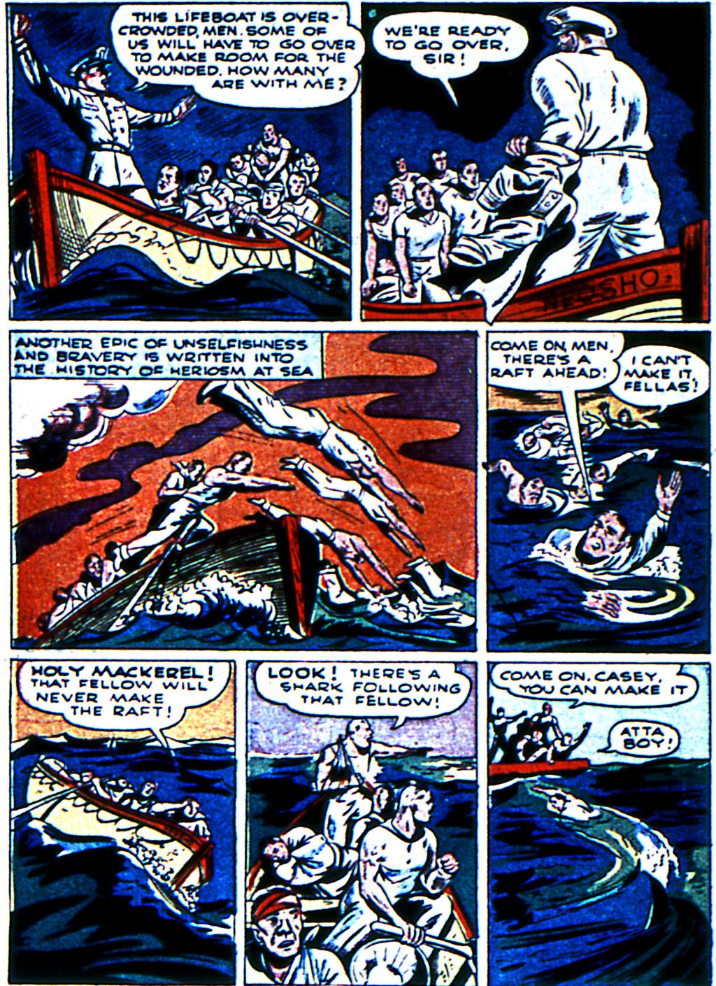 Read online USA Comics comic -  Issue #6 - 36