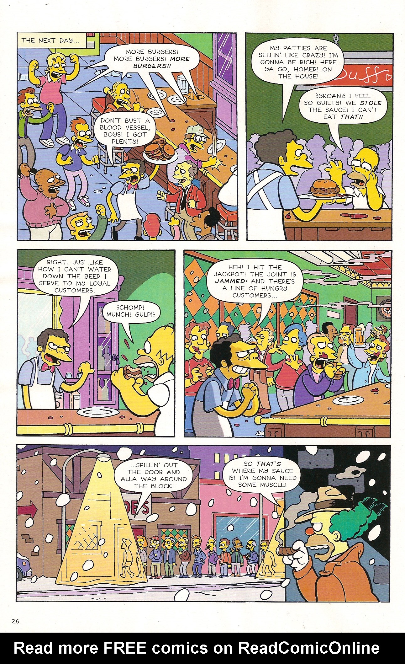 Read online The Simpsons Winter Wingding comic -  Issue #5 - 27