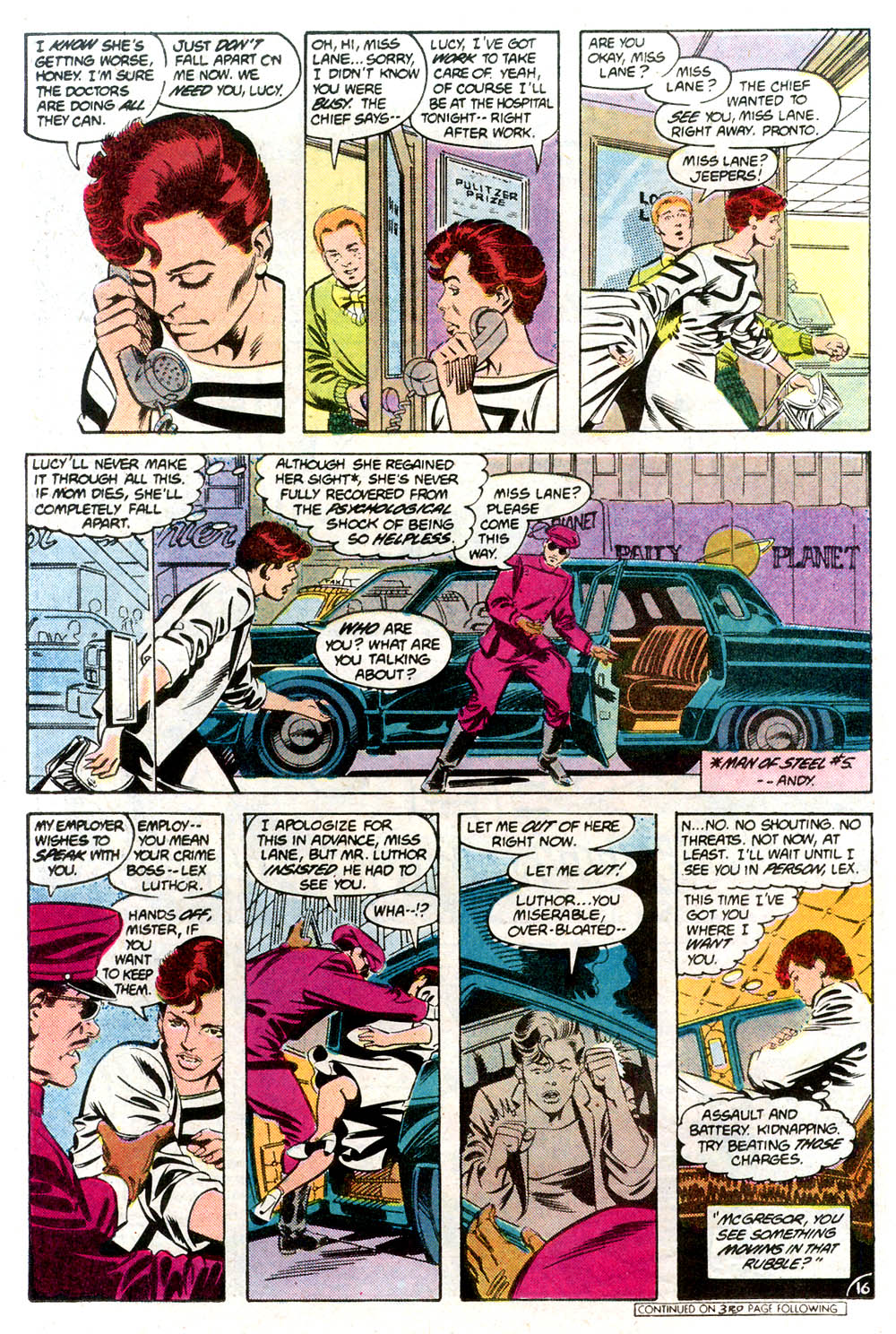 Read online Adventures of Superman (1987) comic -  Issue #424 - 17