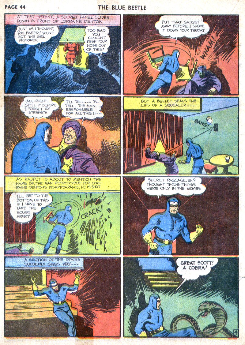Read online The Blue Beetle comic -  Issue #4 - 45