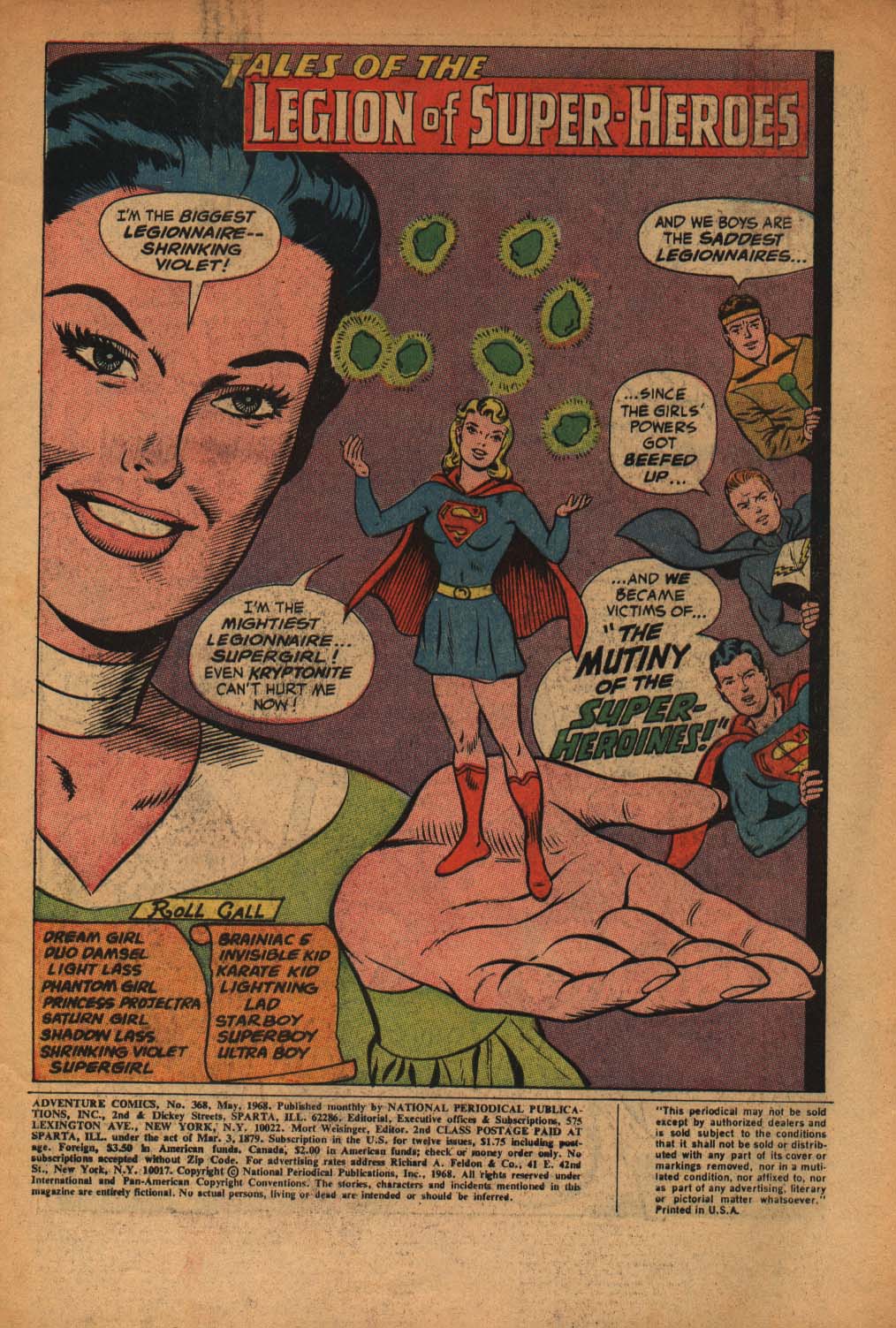 Adventure Comics (1938) issue 368 - Page 3