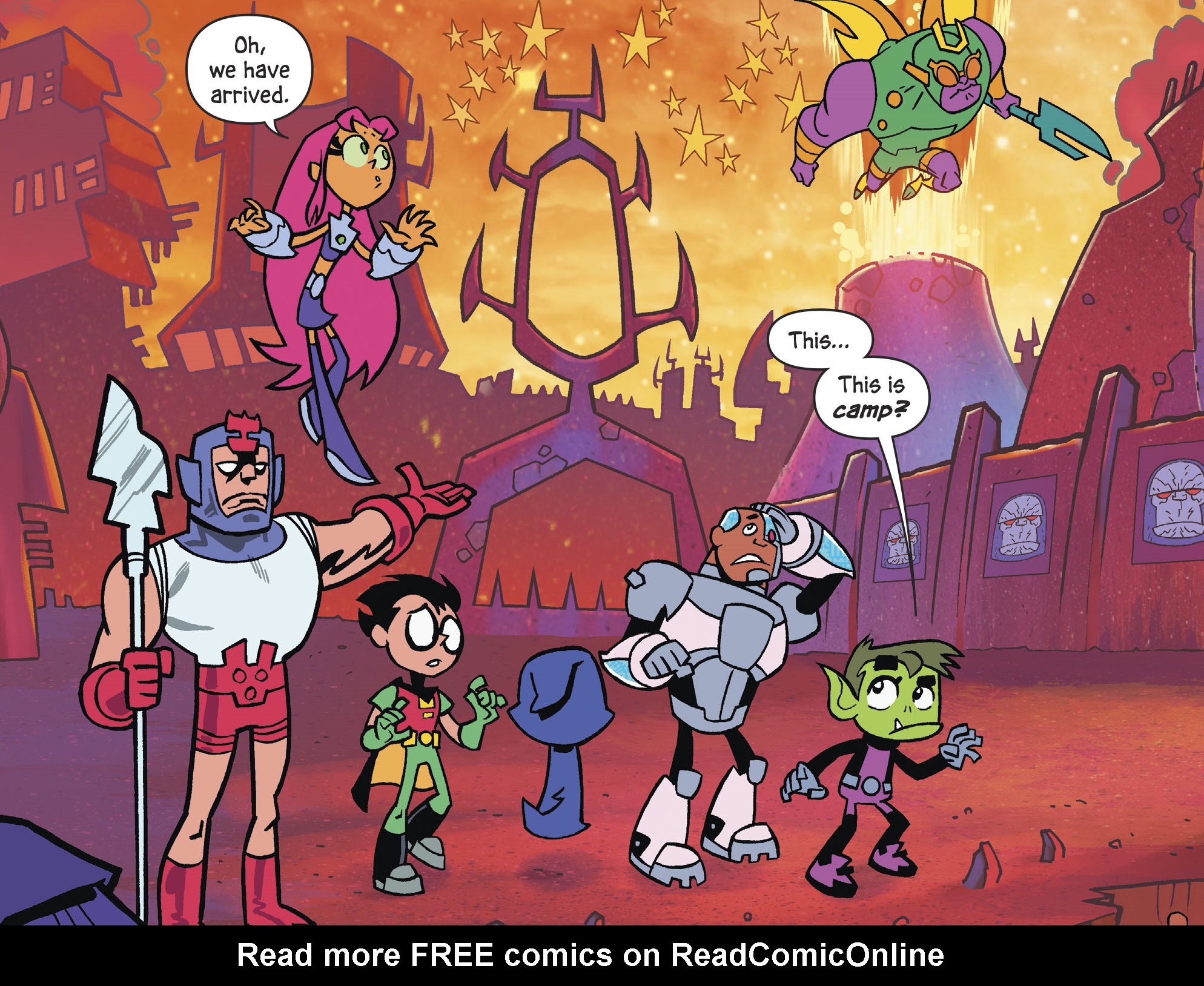 Read online Teen Titans Go! To Camp comic -  Issue #3 - 6