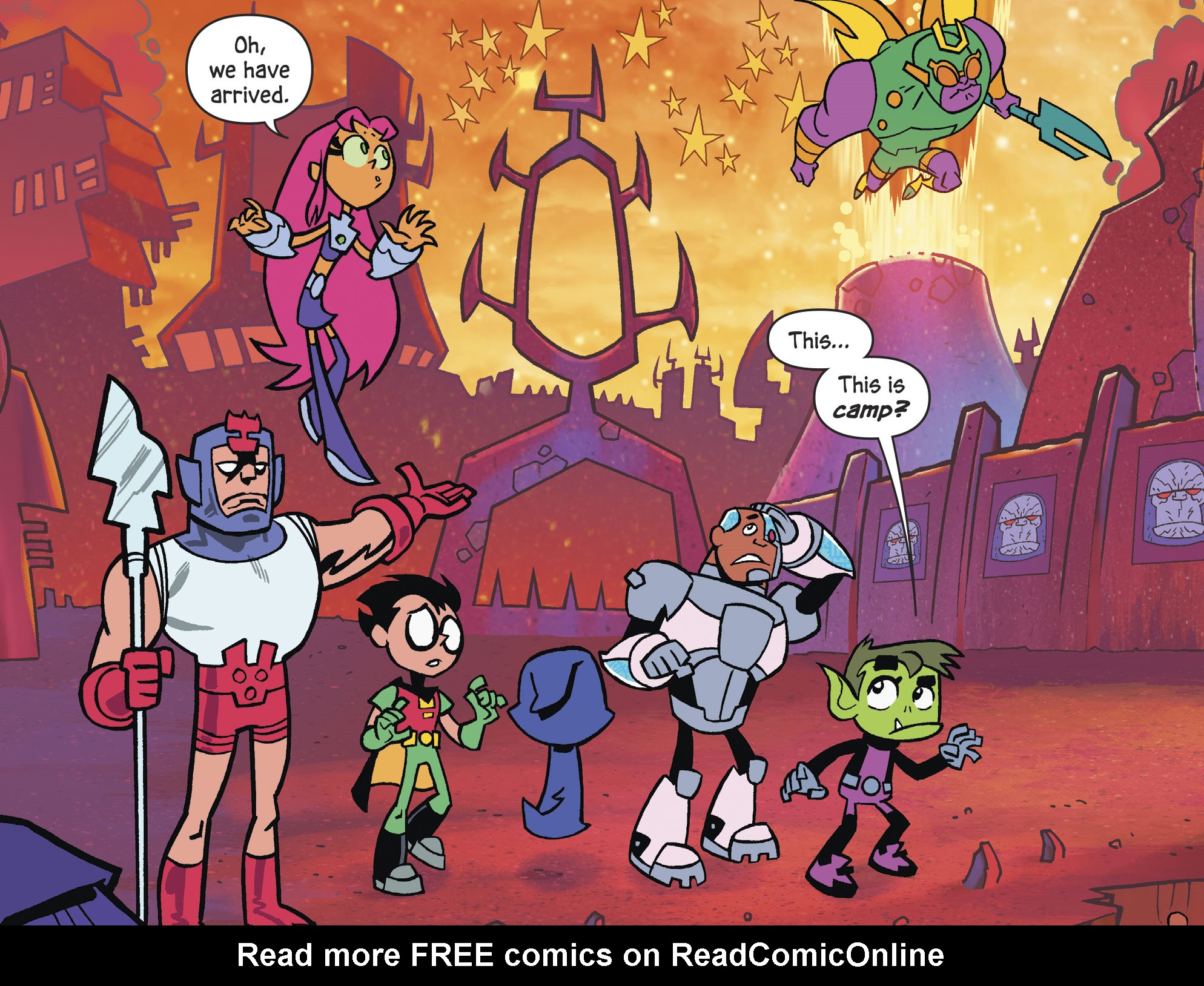 Read online Teen Titans Go! To Camp comic -  Issue #3 - 6