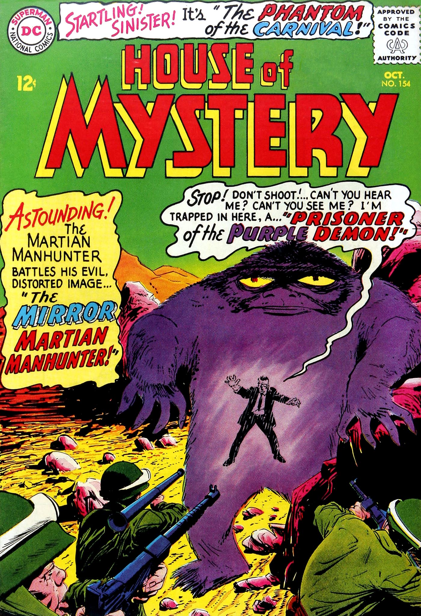 Read online House of Mystery (1951) comic -  Issue #154 - 1