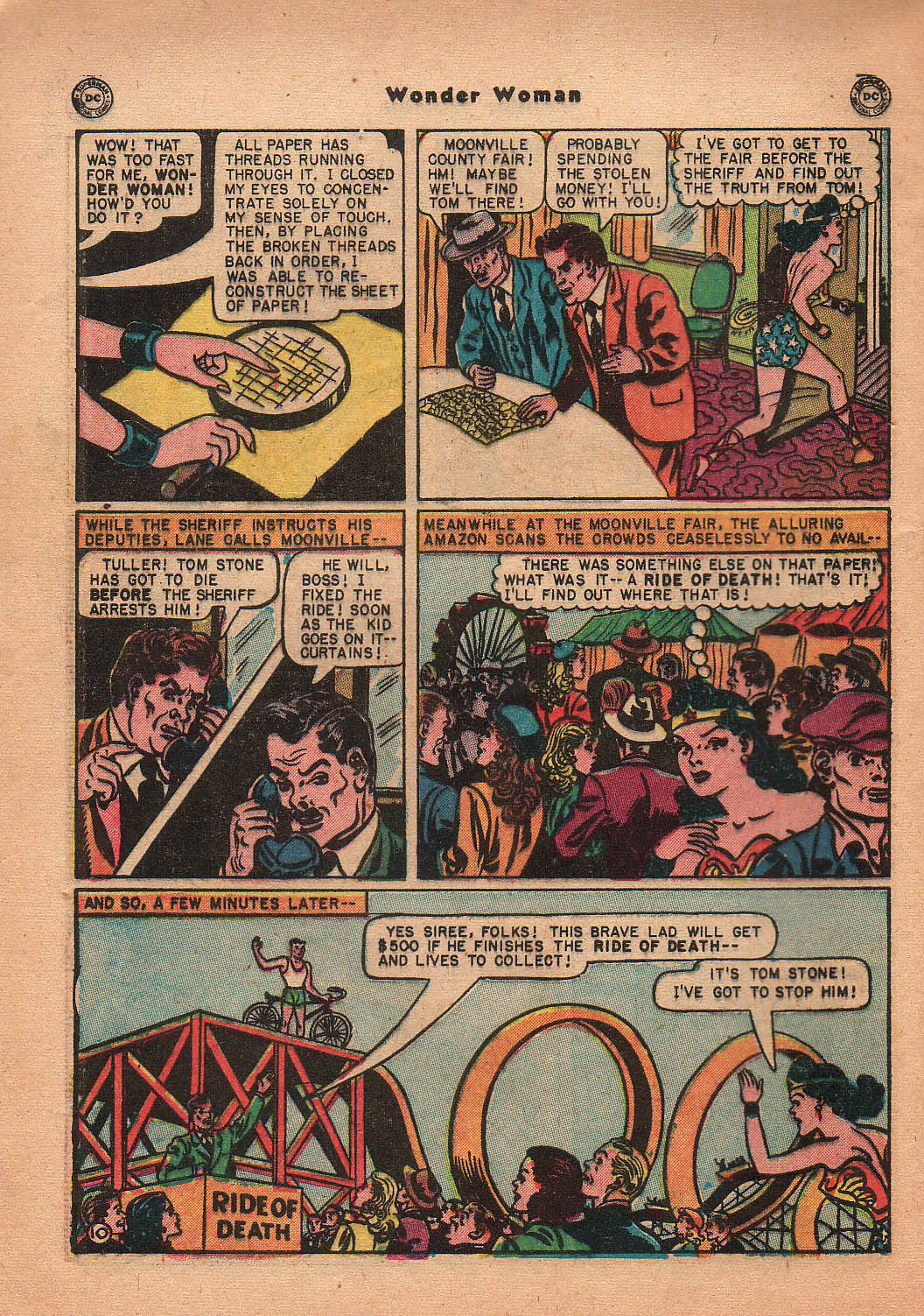 Read online Wonder Woman (1942) comic -  Issue #42 - 47