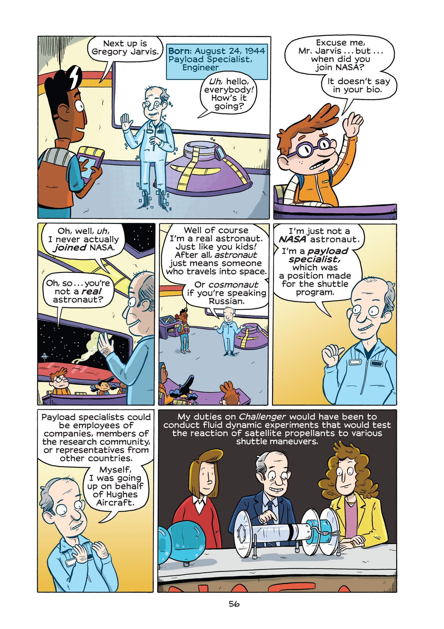 Read online History Comics comic -  Issue # The Challenger Disaster: Tragedy in the Skies - 62