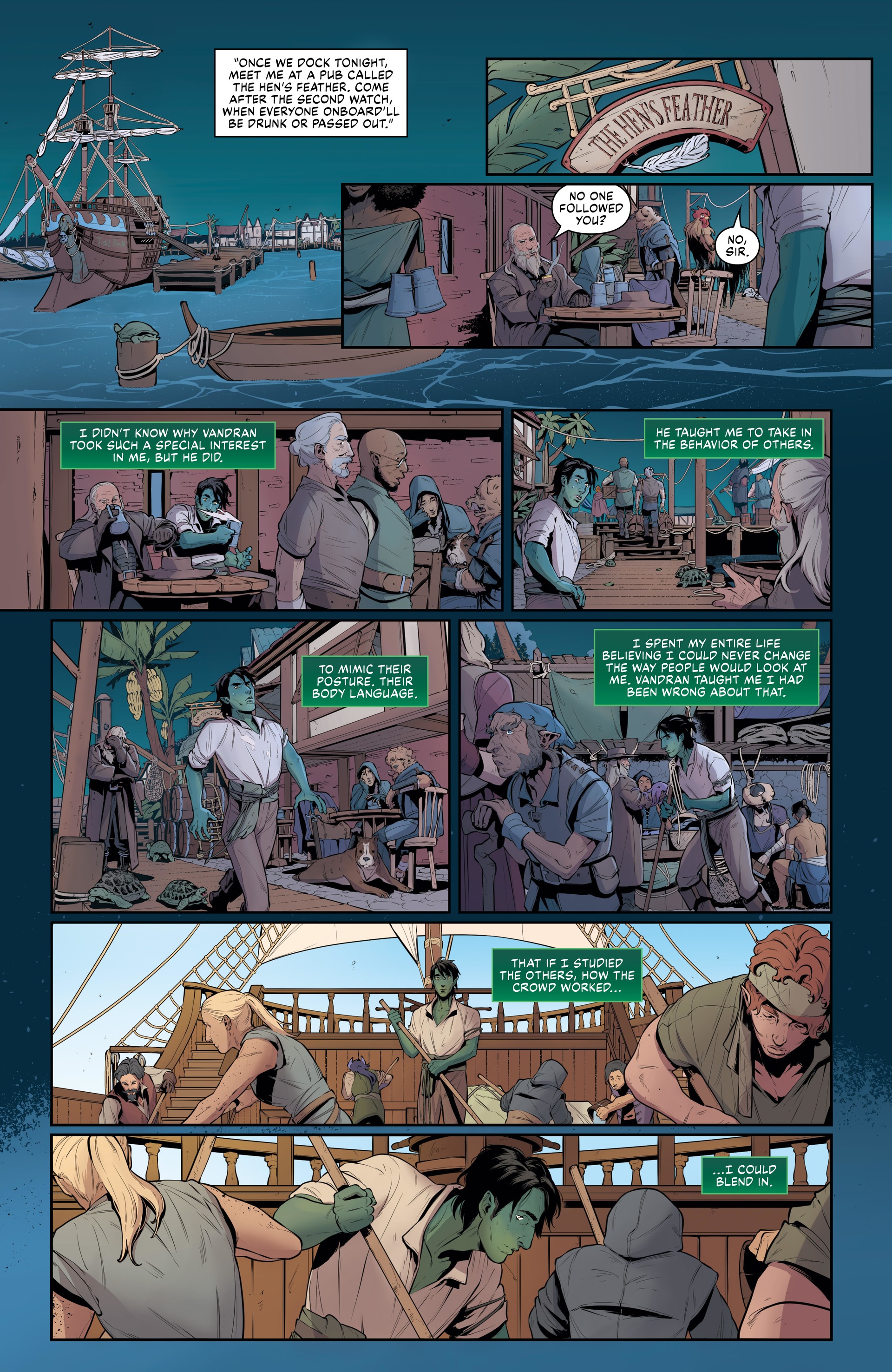 Read online Critical Role: The Mighty Nein Origins – Fjord Stone comic -  Issue # Full - 31
