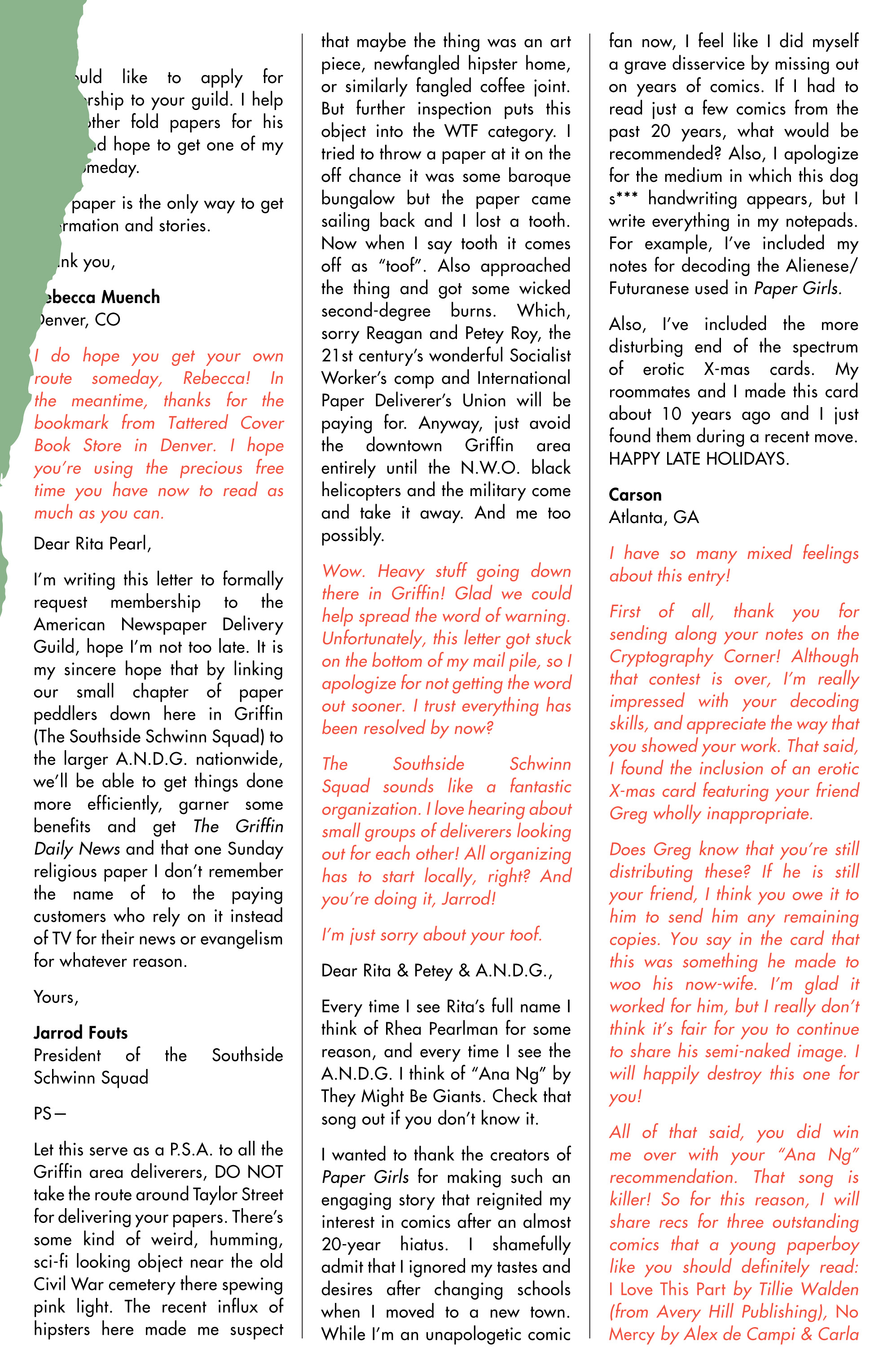 Read online Paper Girls comic -  Issue #14 - 27