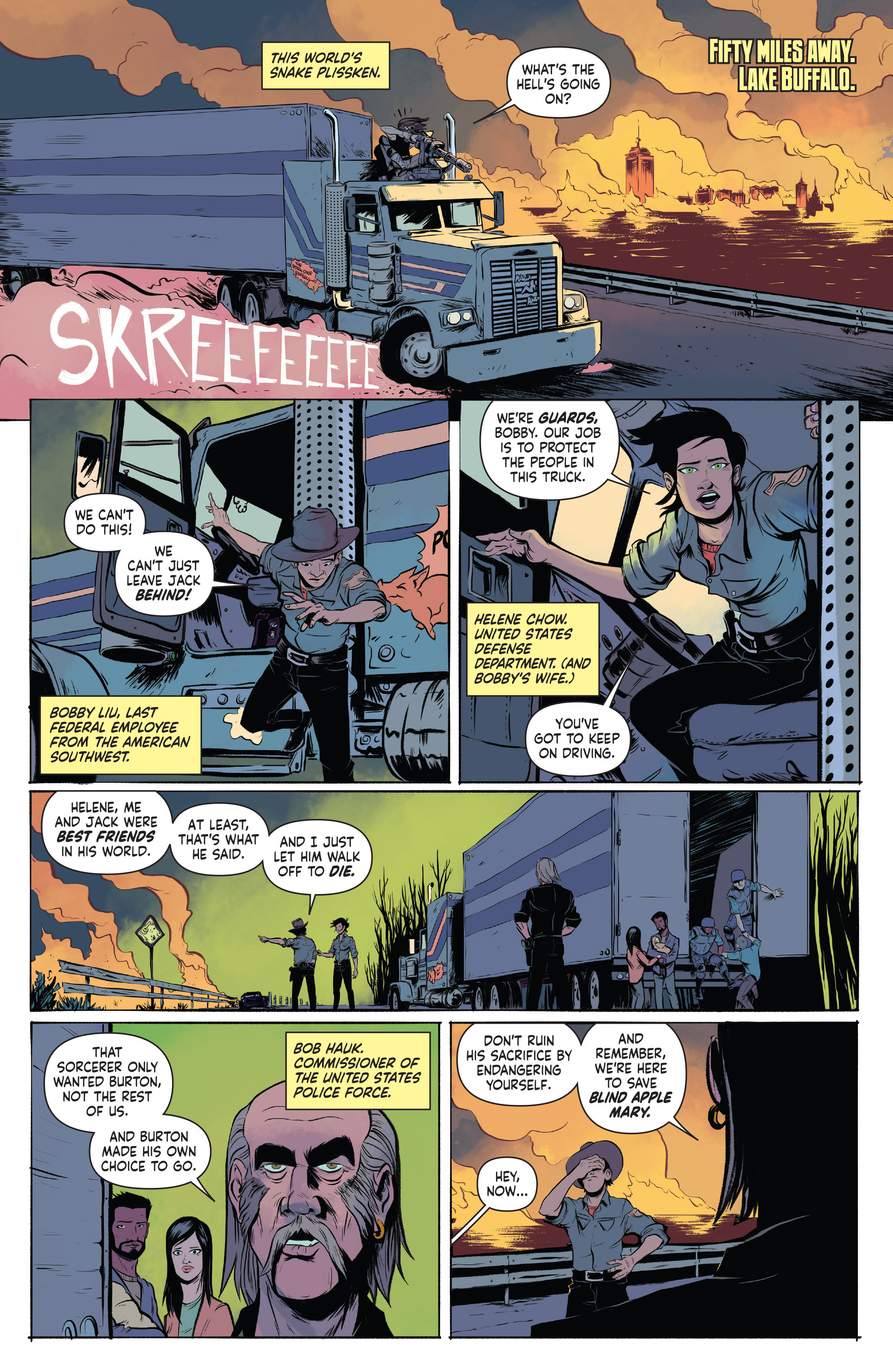 Read online Big Trouble in Little China/Escape From New York comic -  Issue #4 - 5