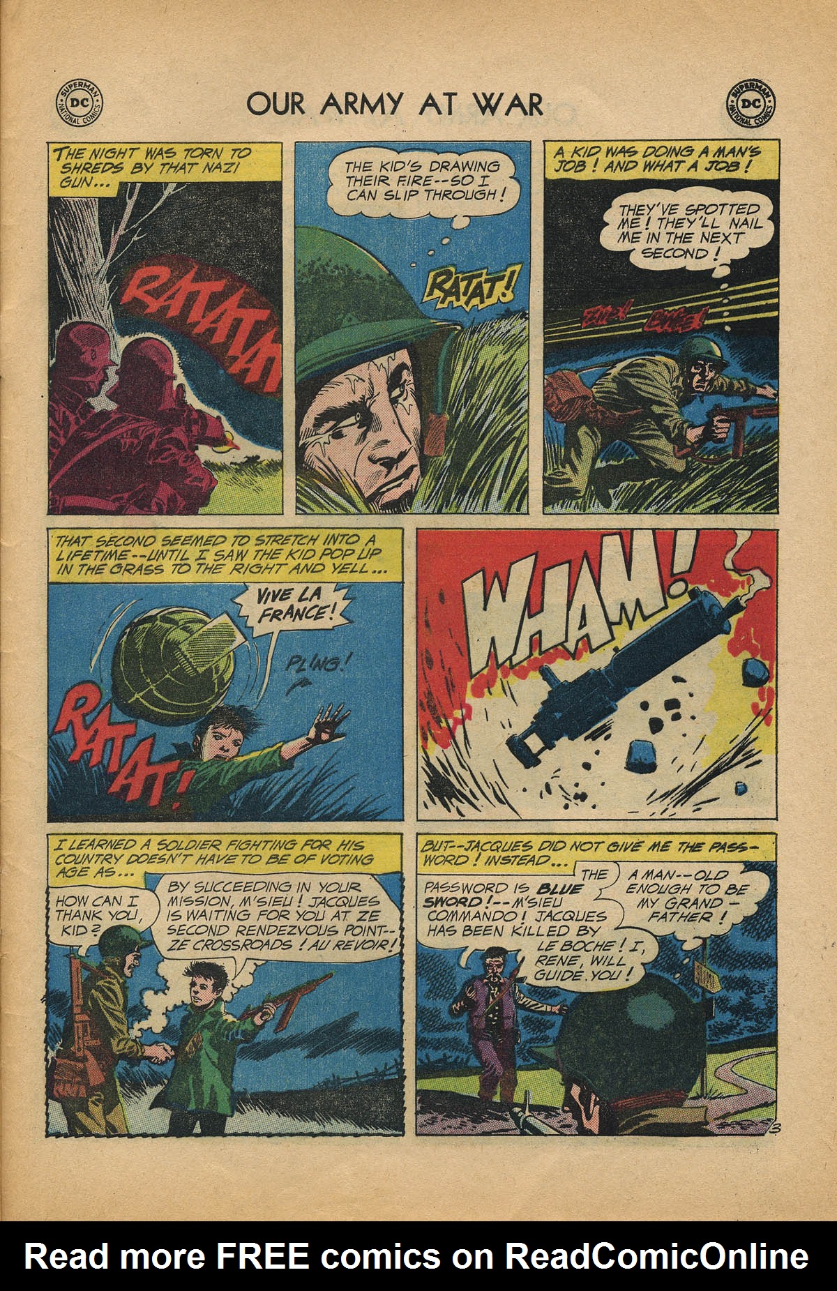 Read online Our Army at War (1952) comic -  Issue #92 - 29