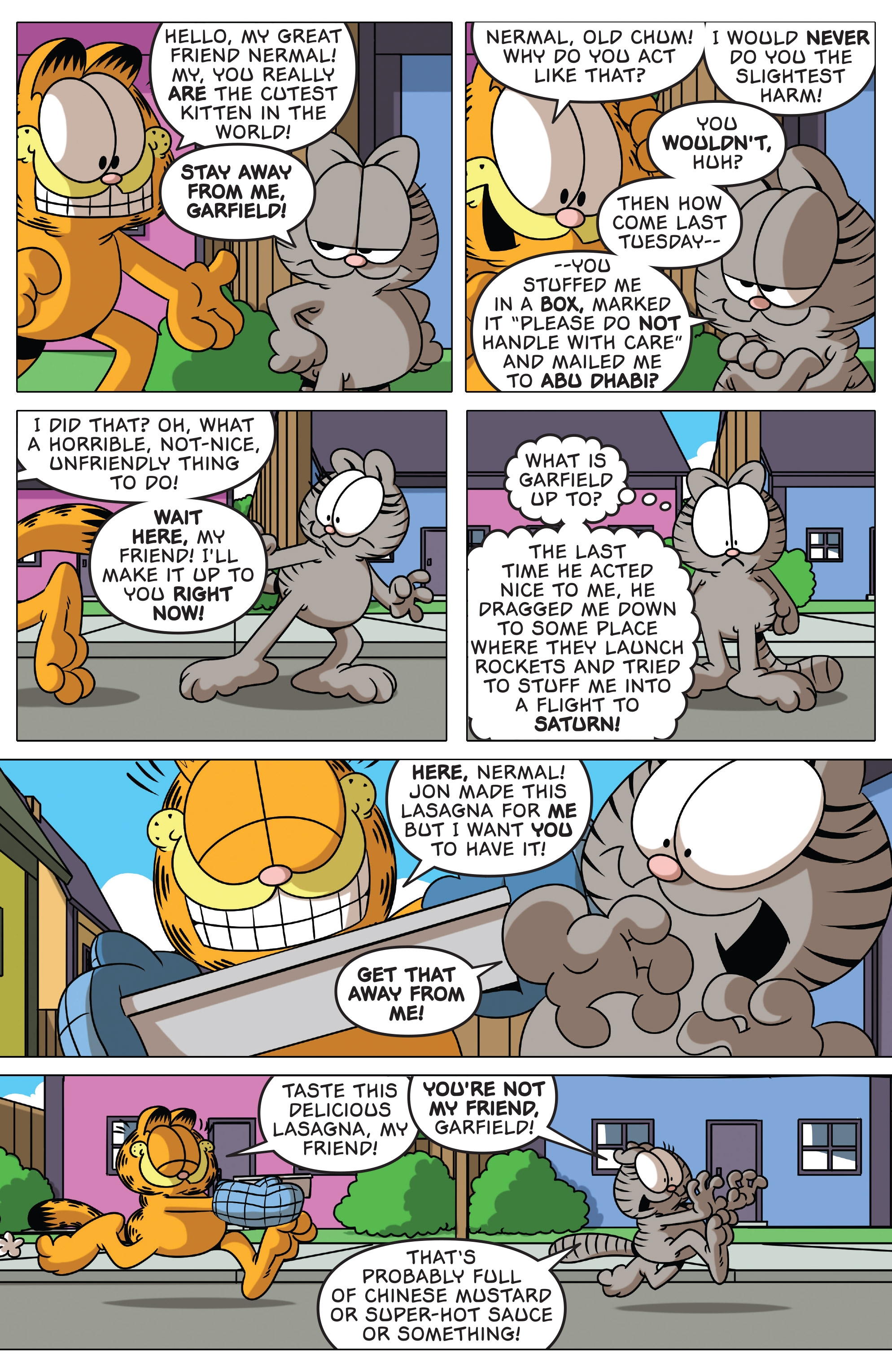 Read online Grumpy Cat/Garfield comic -  Issue #3 - 6