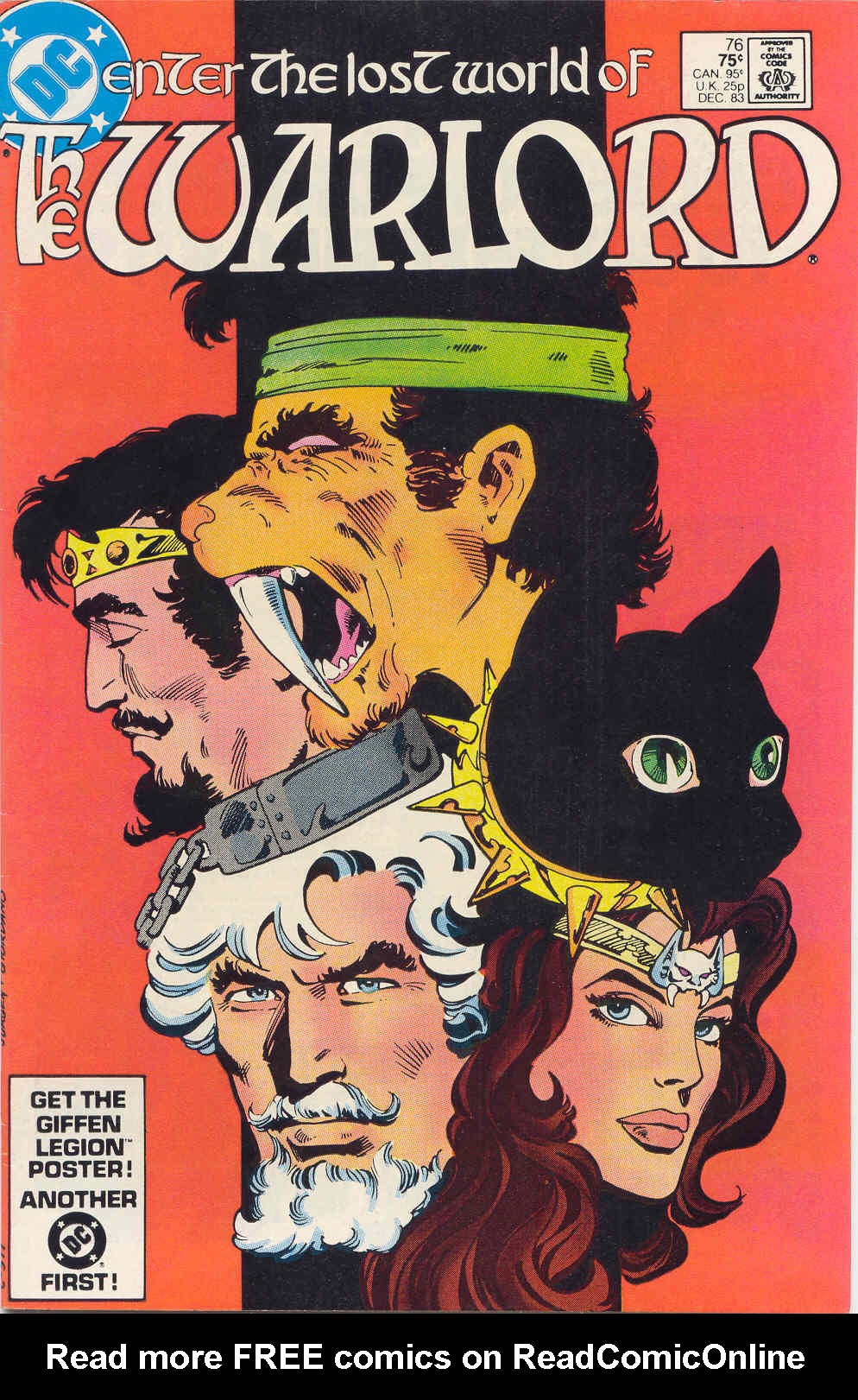 Read online Warlord (1976) comic -  Issue #76 - 1