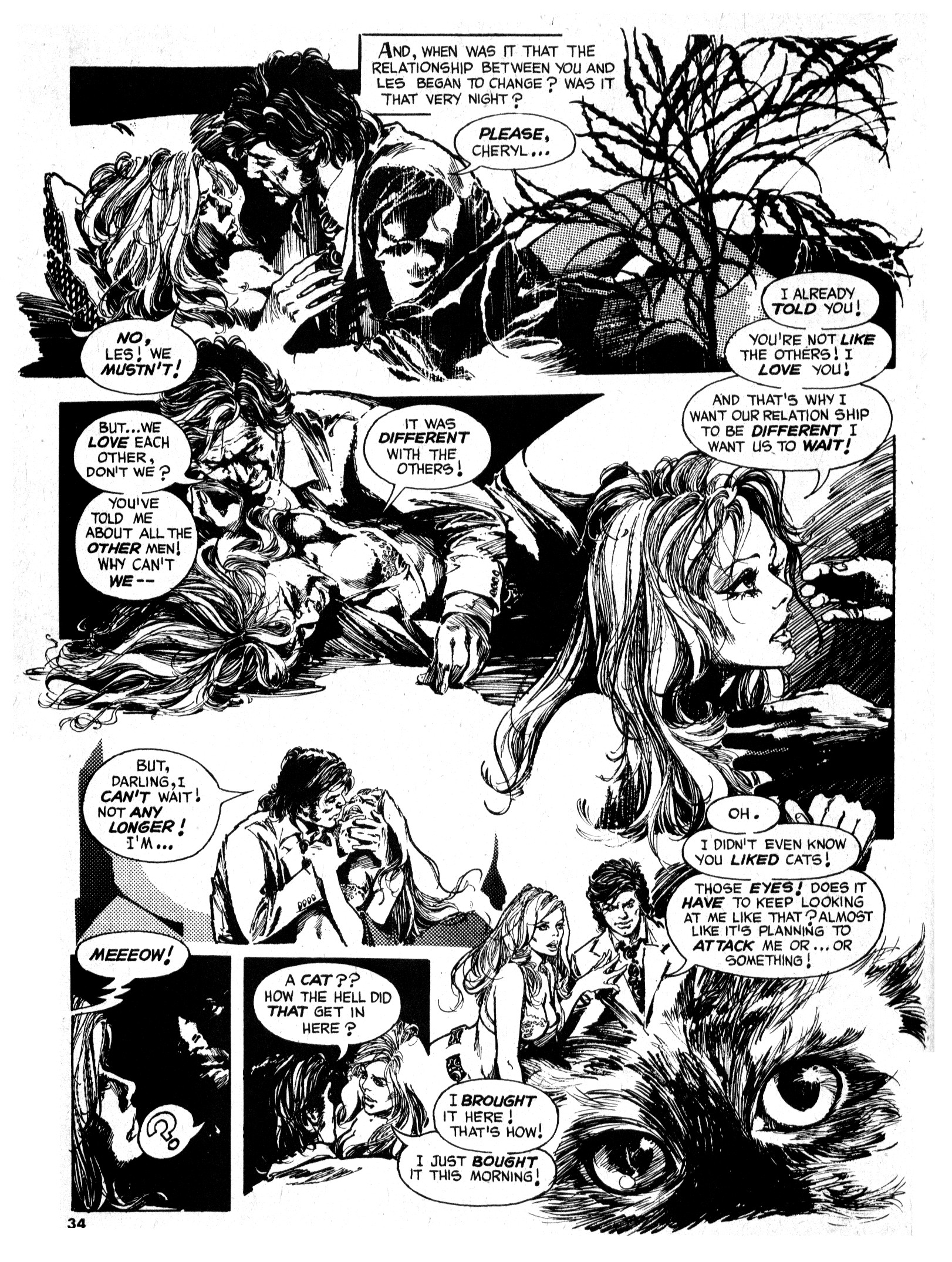 Read online Vampirella (1969) comic -  Issue #23 - 34