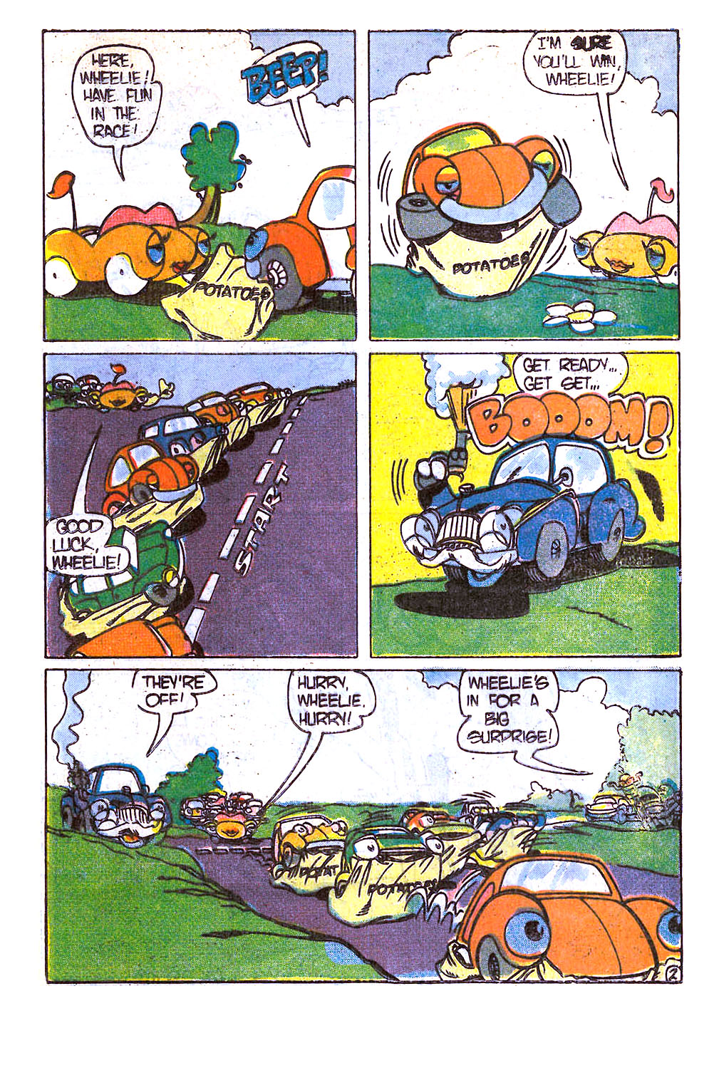 Read online Wheelie and the Chopper Bunch comic -  Issue #4 - 25