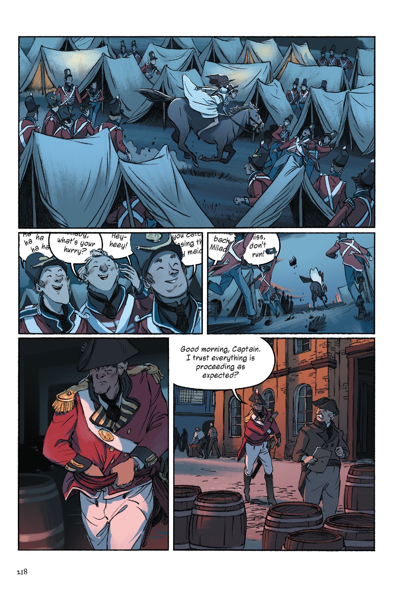 Read online Delilah Dirk and the King's Shilling comic -  Issue # TPB (Part 3) - 19